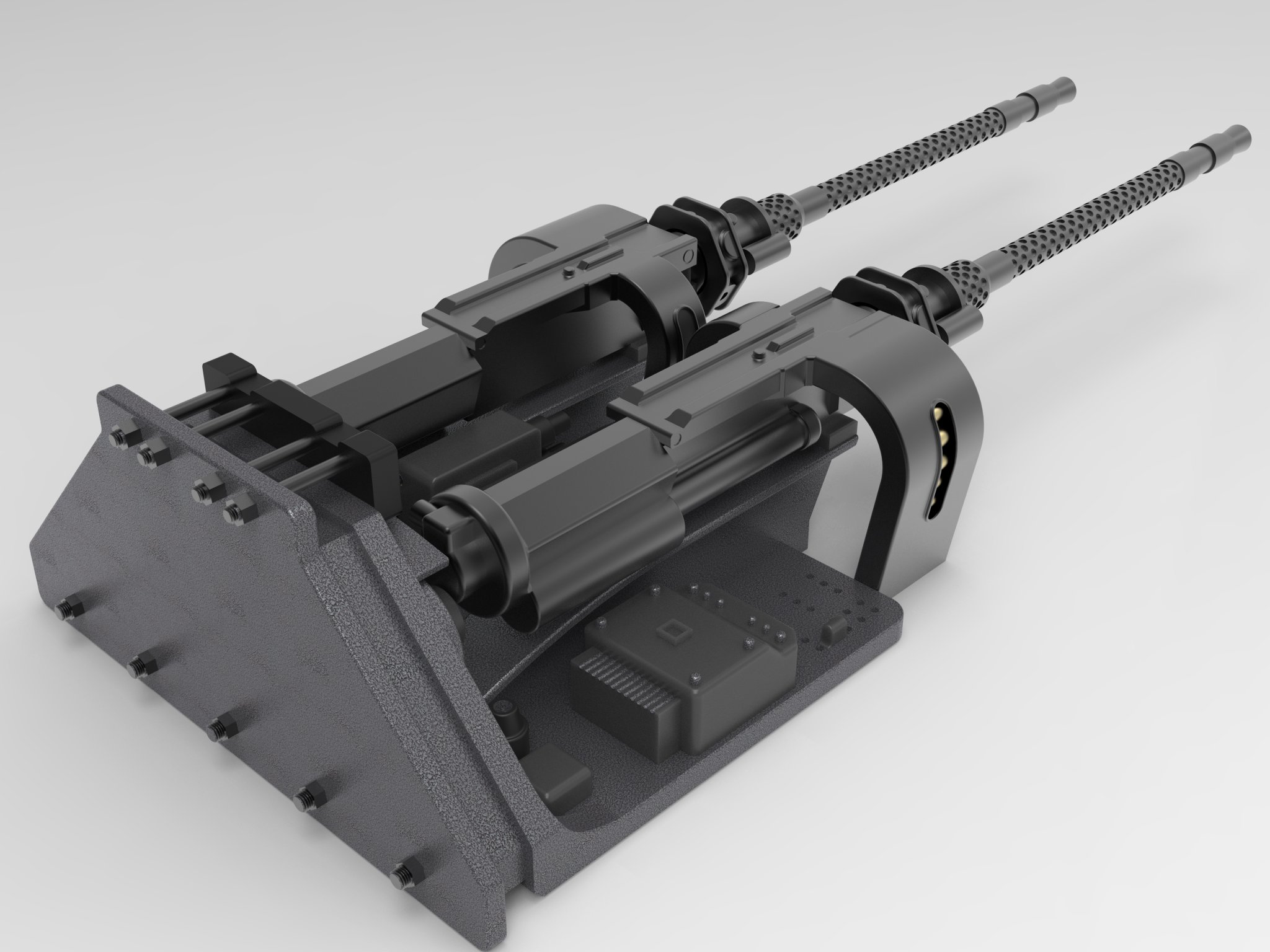 Mô hình súng máy Rheinmetall-Borsig MG131 tỉ lệ 1/4 cho FW190