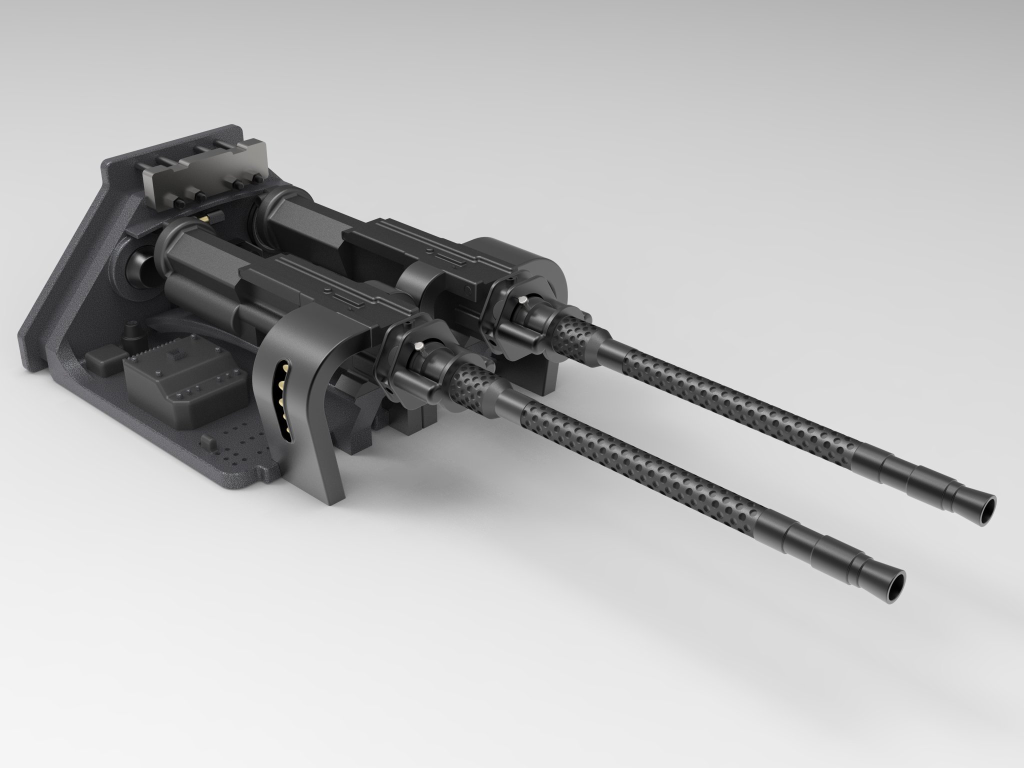 Mô hình súng máy Rheinmetall-Borsig MG131 tỉ lệ 1/4 cho FW190