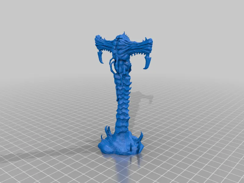 Totem Buff với đáy phẳng cho in 3D