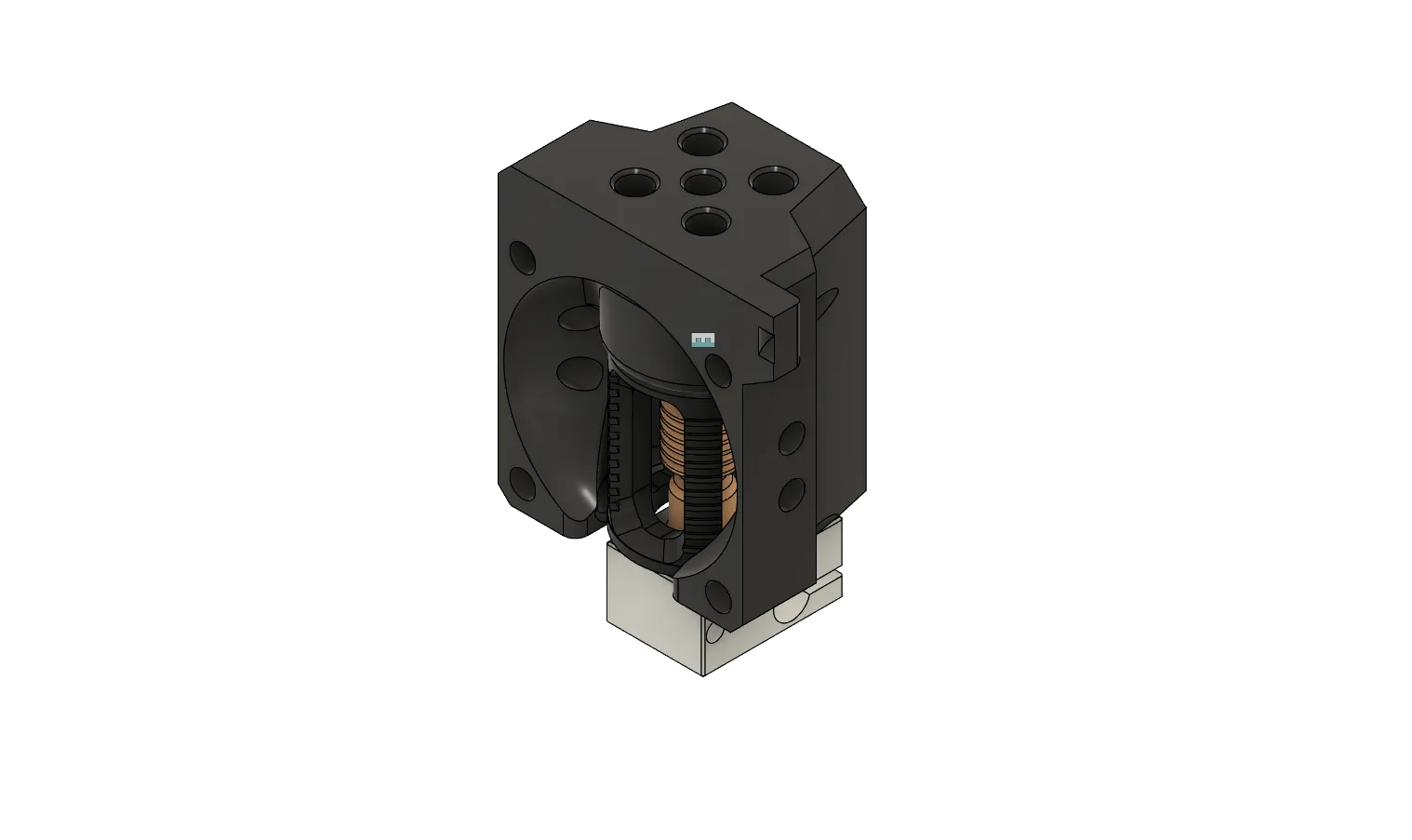 Giá đỡ hotend dragon cho EVA3