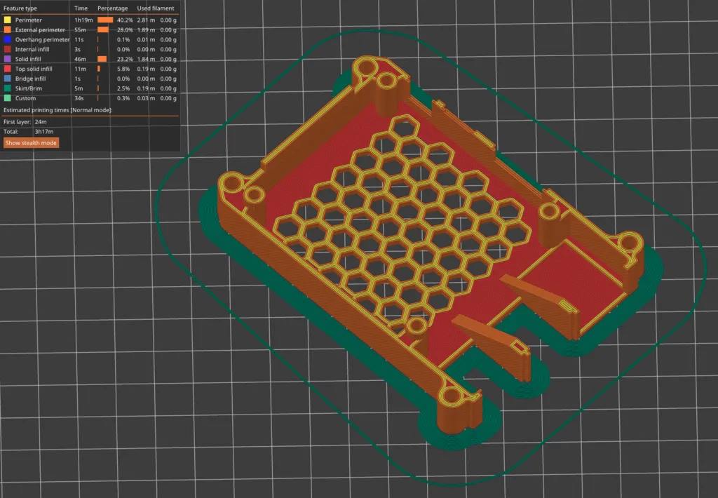 Vỏ Odroid C4 remix từ skroob