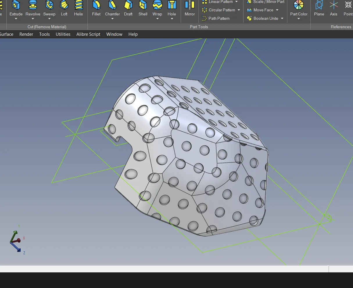 Mở rộng nút thả ALS Safariland với độ bám cao