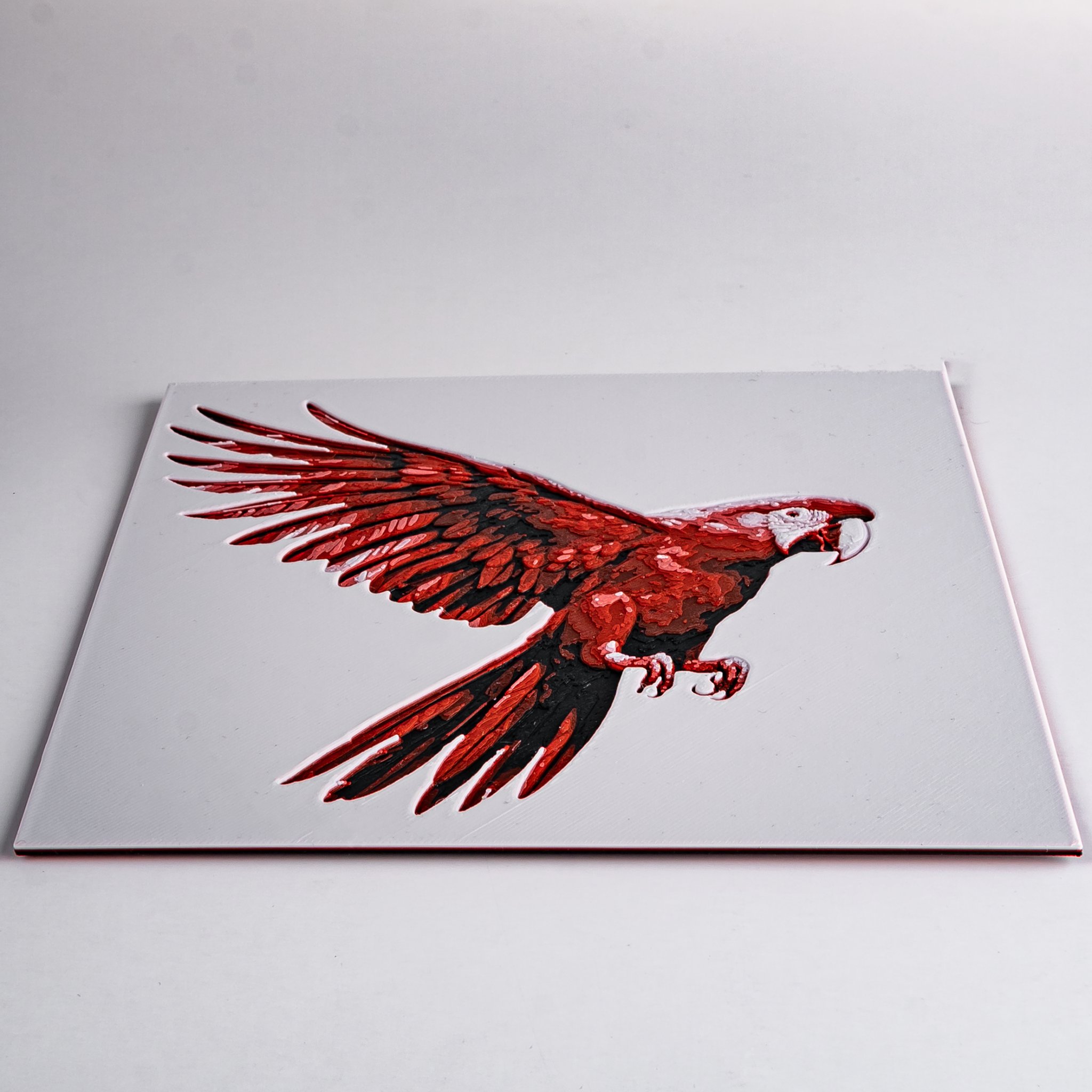 Cái vẹt HueForge cho bộ khởi động Polymaker Red