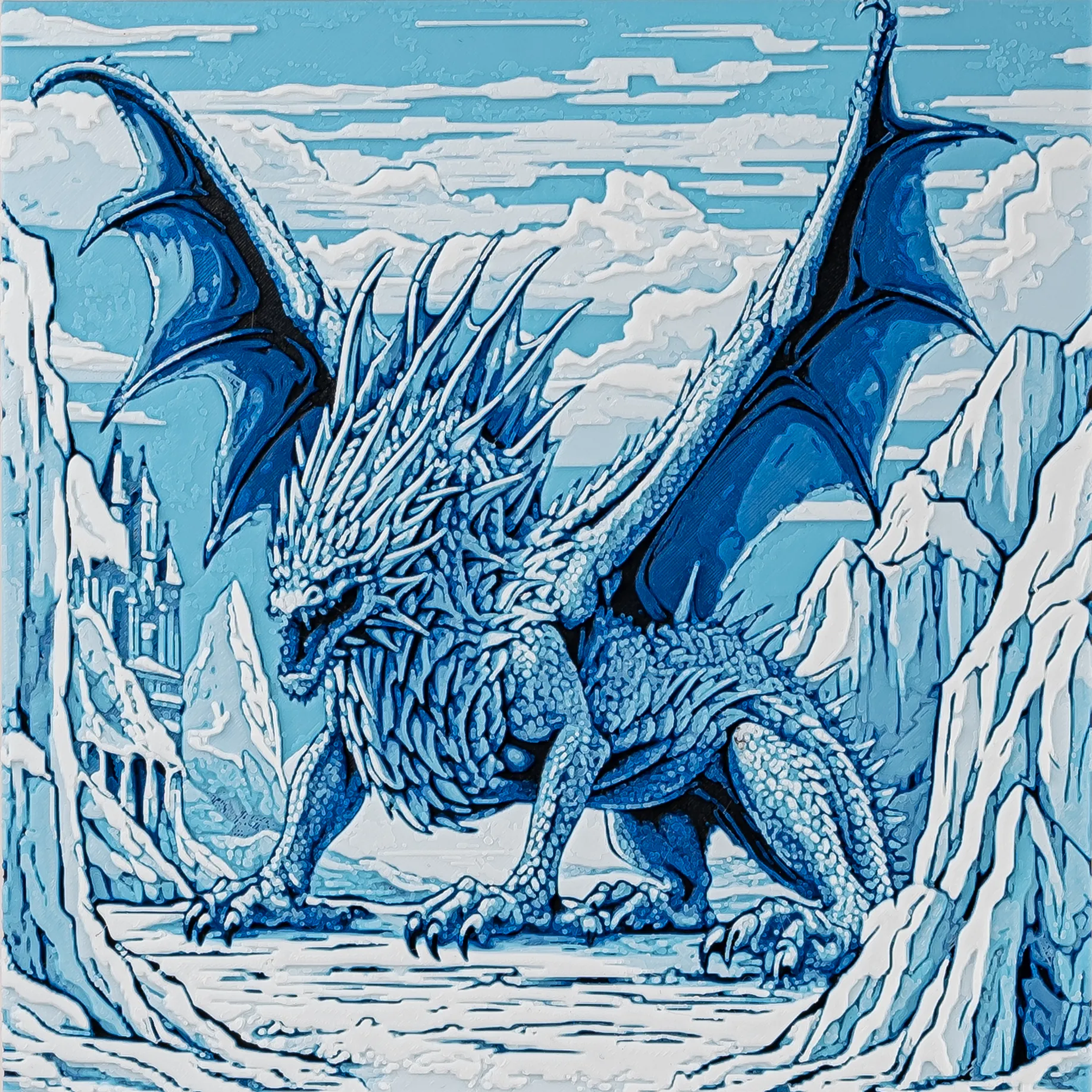 Rồng Băng HueForge cho Bộ Màu Nước Polymaker