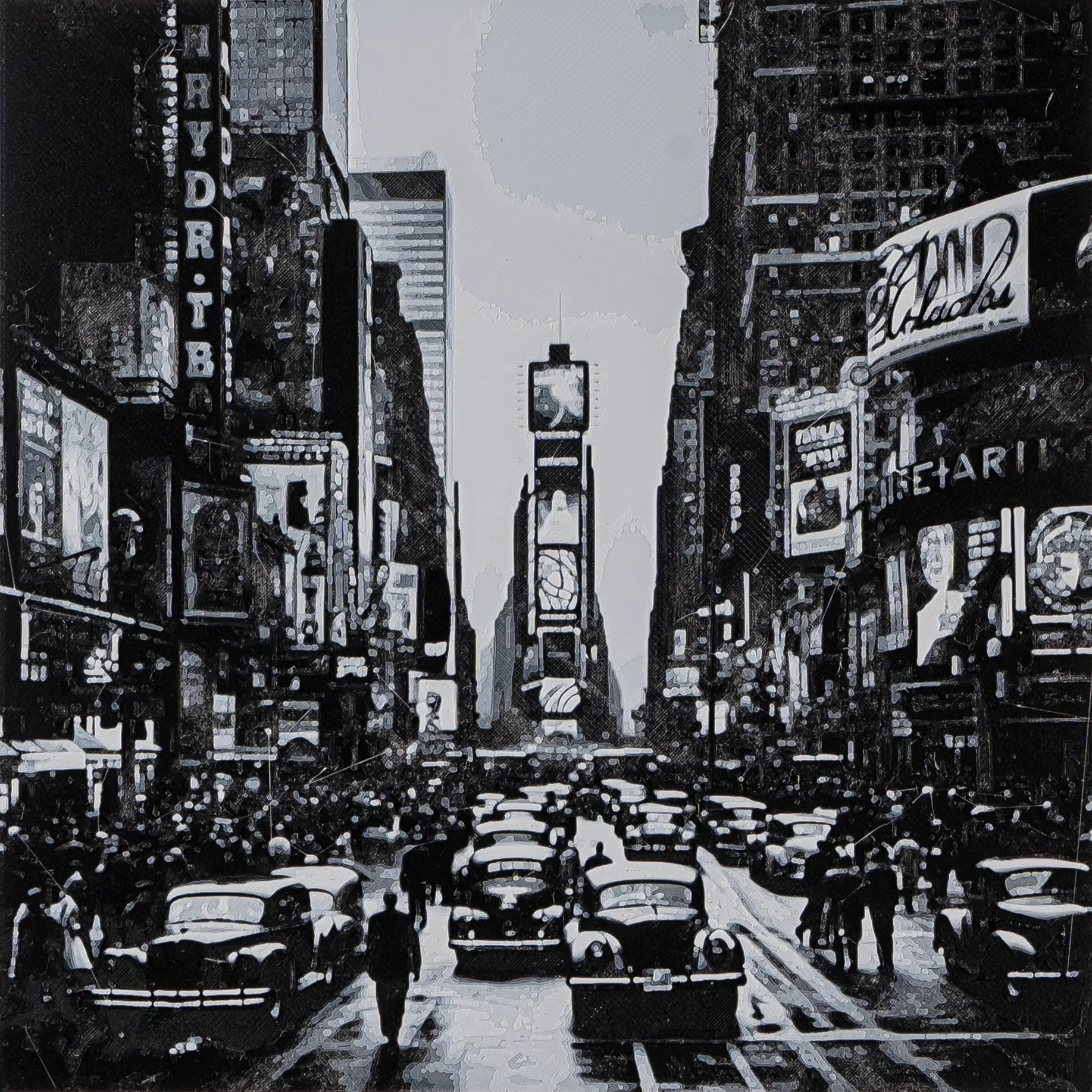 Ảnh vintage HueForge cho bộ màu Polymaker