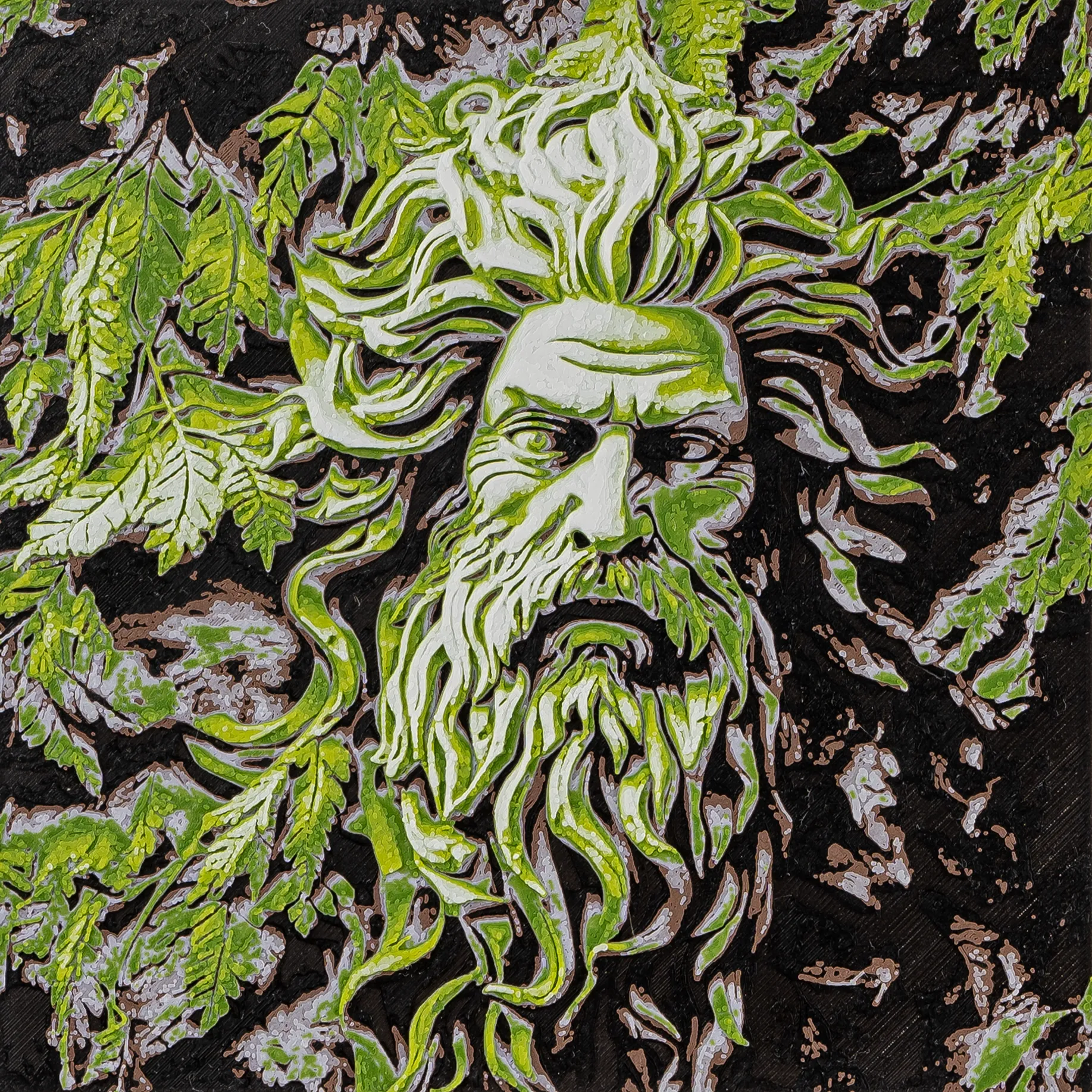 Điêu khắc đá HueForge cho bộ màu tự nhiên Polymaker