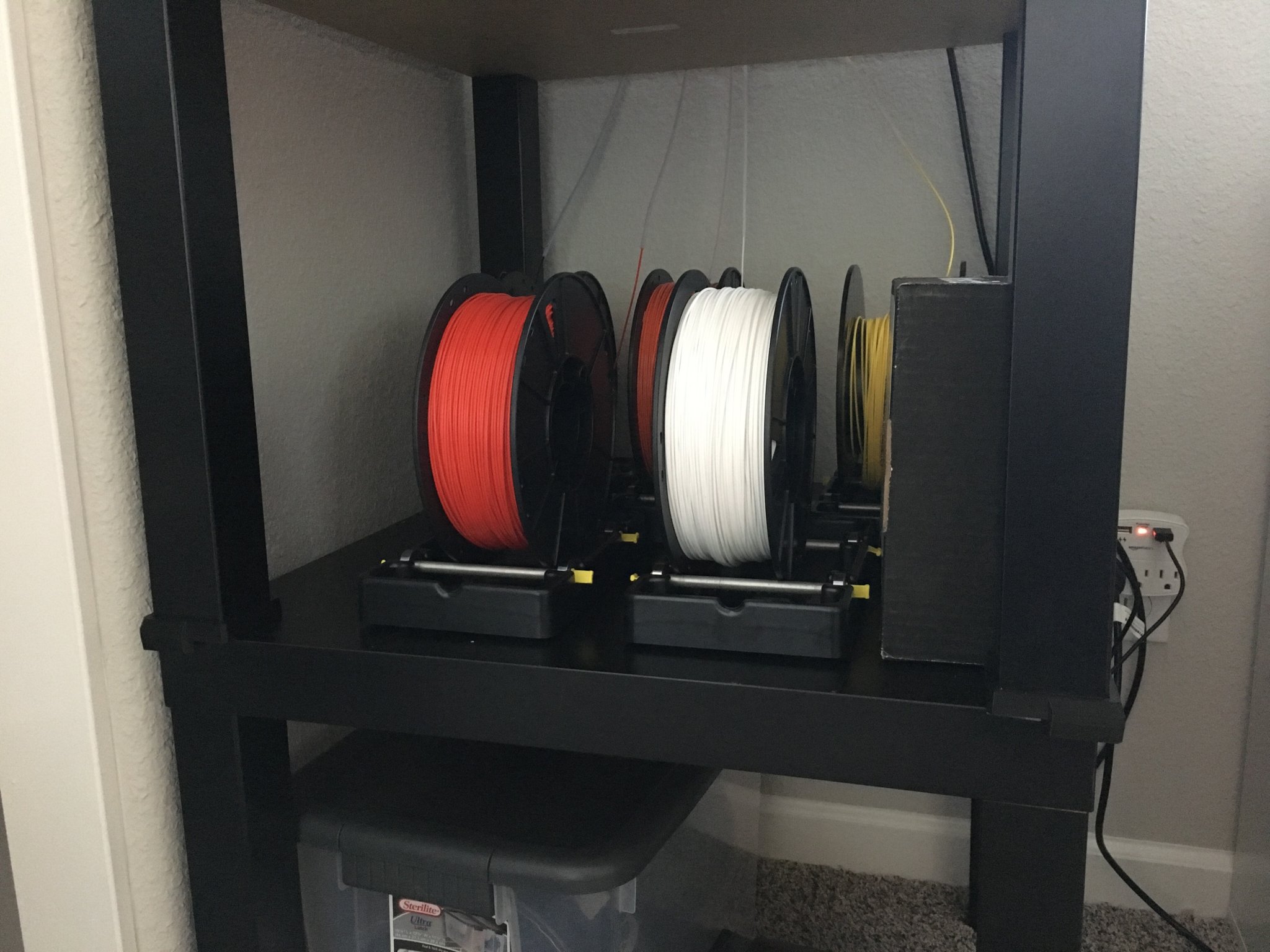 Bộ giá đỡ bàn IKEA LACK không cần vít để xếp chồng