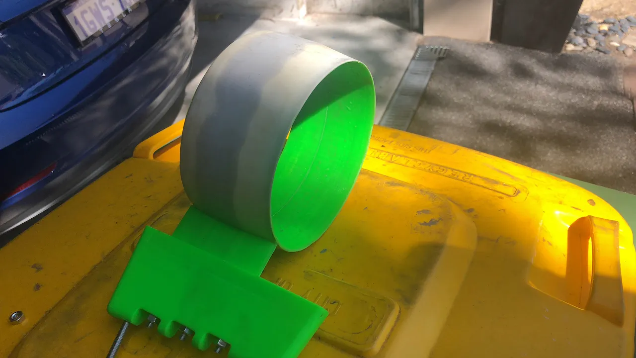 Ván buồm gió hình nhẫn V4 thử nghiệm