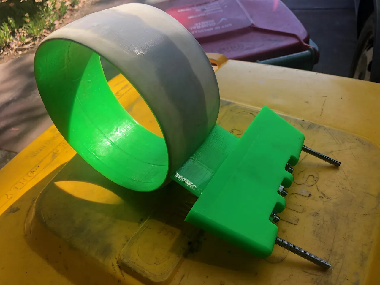 Ván buồm gió hình nhẫn V4 thử nghiệm