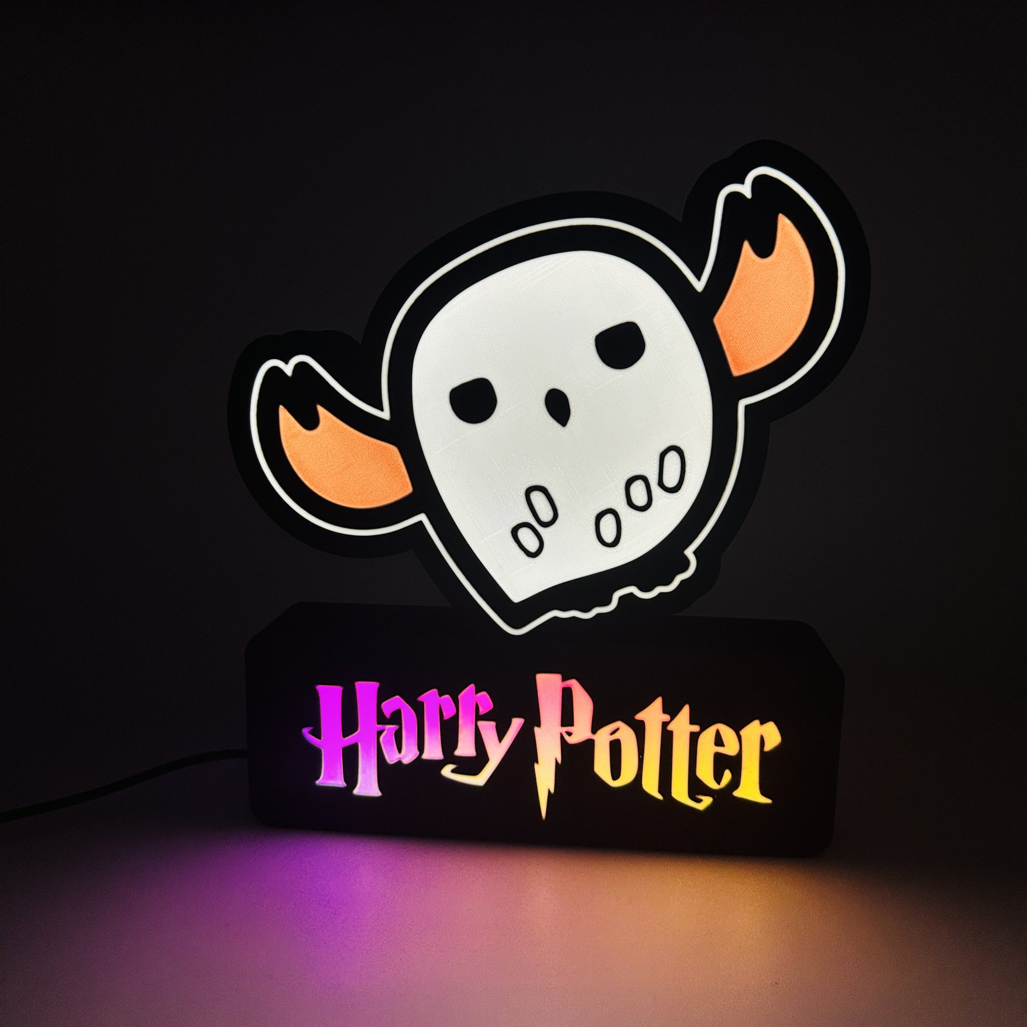 Đèn LED hình Hedwig cho fan Harry Potter