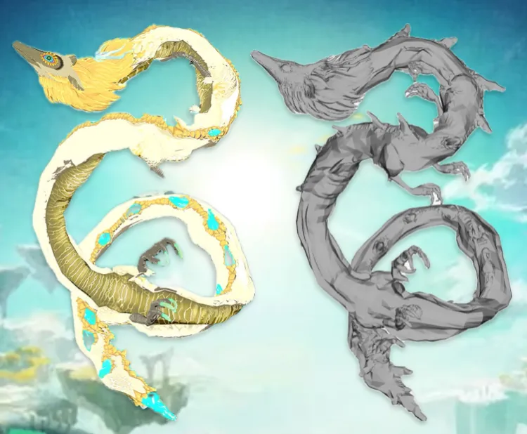 Rồng Ánh Sáng trong Tears of the Kingdom