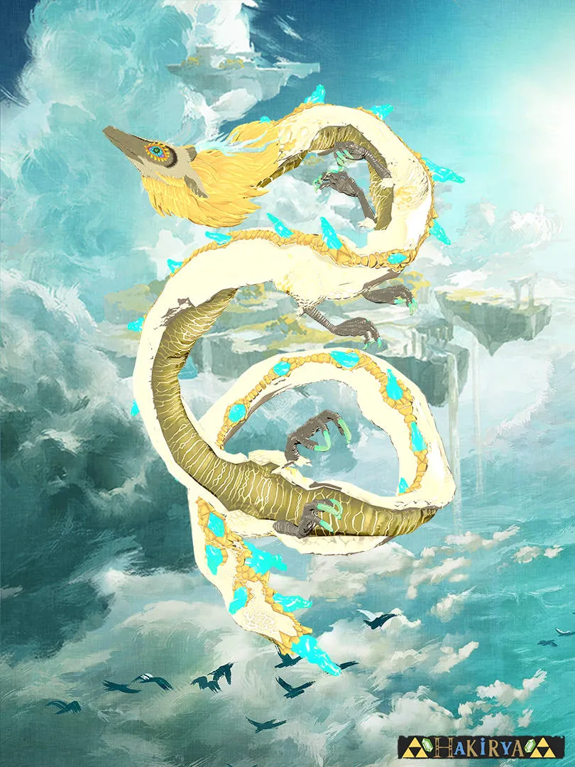 Rồng Ánh Sáng trong Tears of the Kingdom