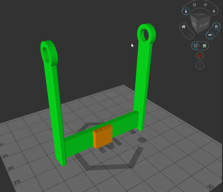 Giá đỡ cảm biến runout cho máy in 3D