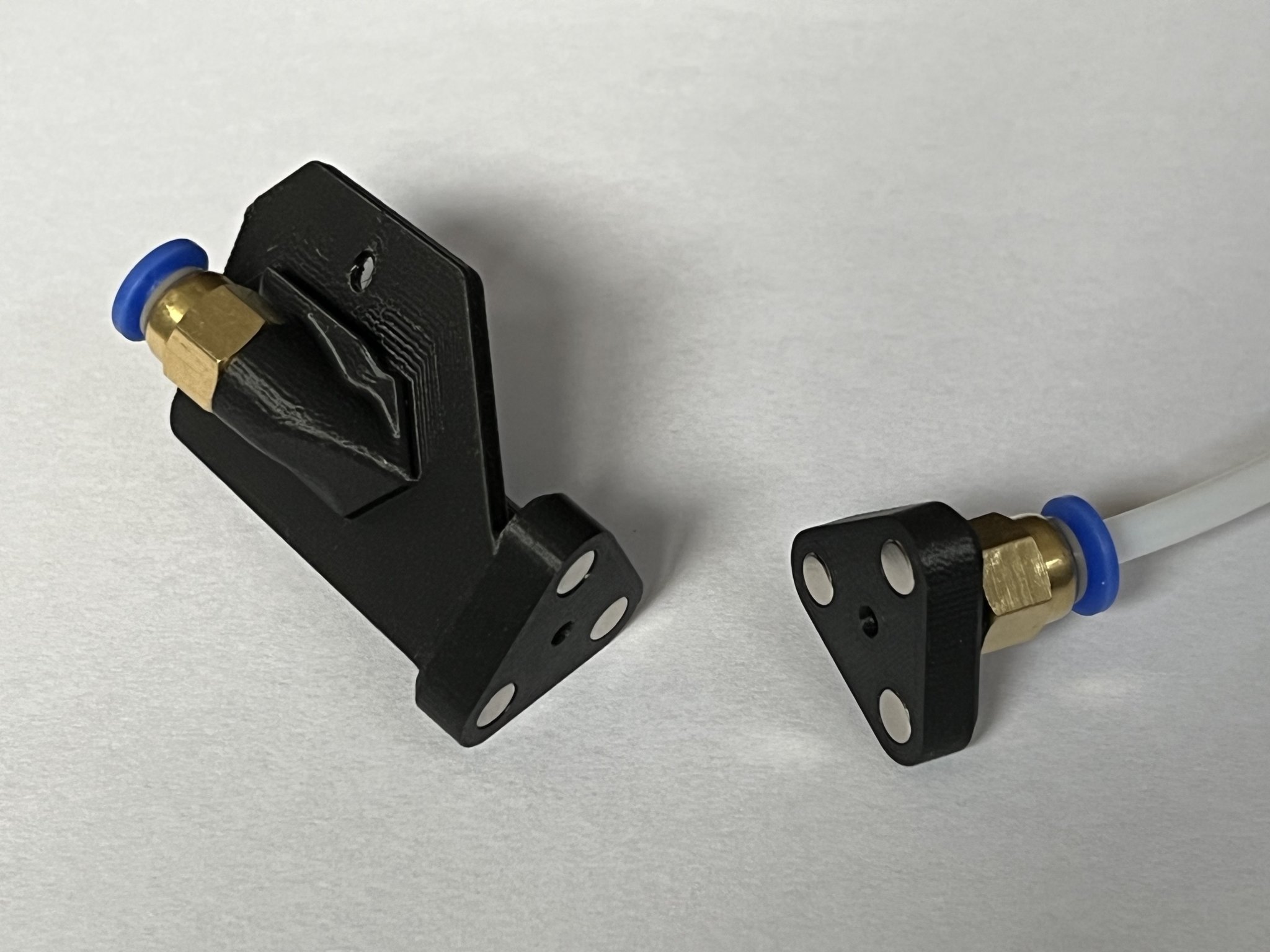 Bộ kết nối PTFE cho nắp bản lề trên Prusa Enclosure