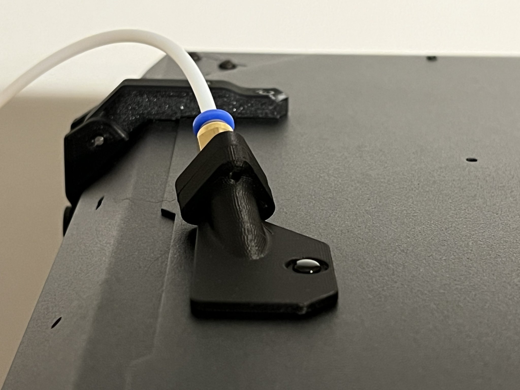 Bộ kết nối PTFE cho nắp bản lề trên Prusa Enclosure