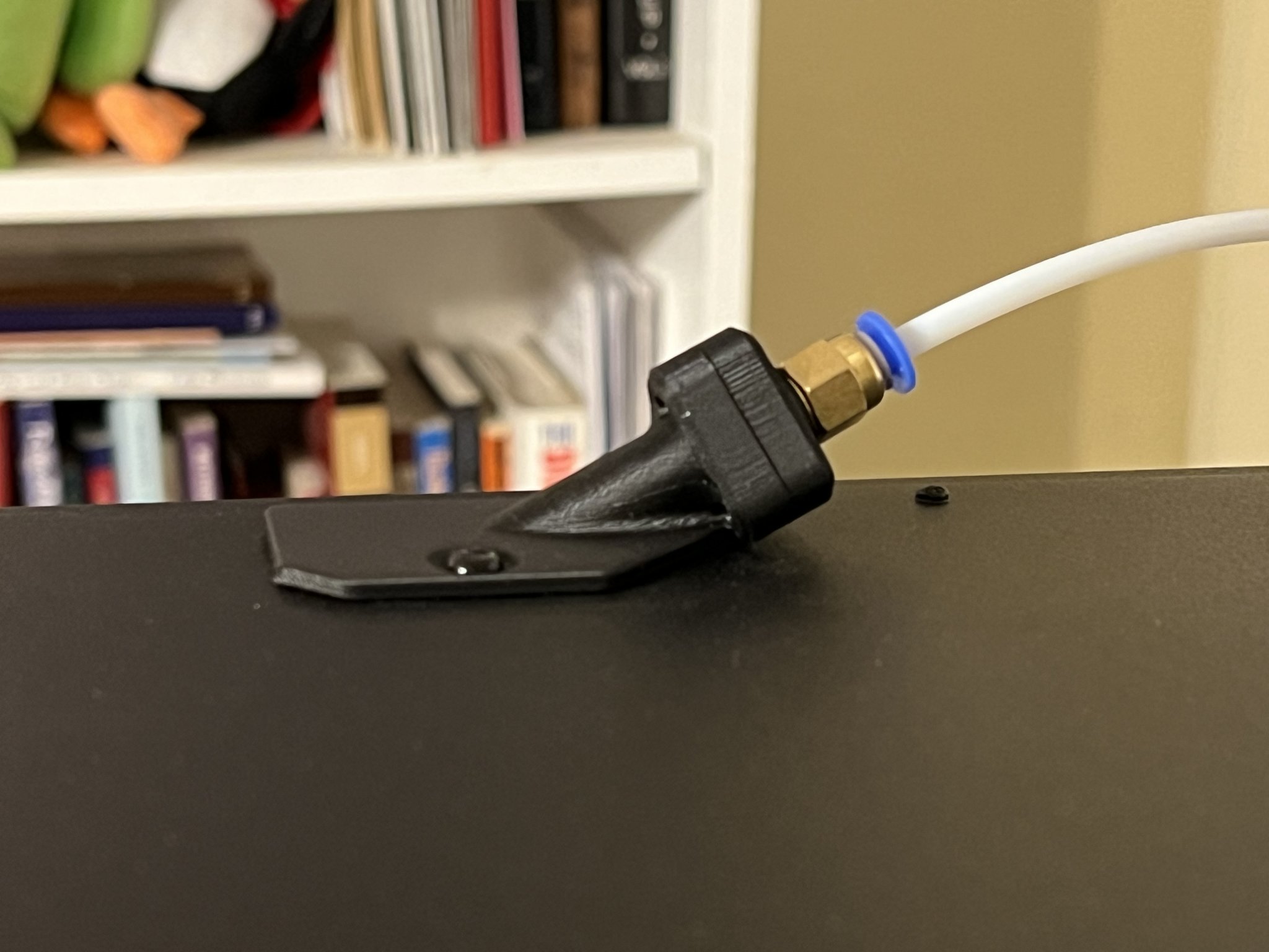 Bộ kết nối PTFE cho nắp bản lề trên Prusa Enclosure