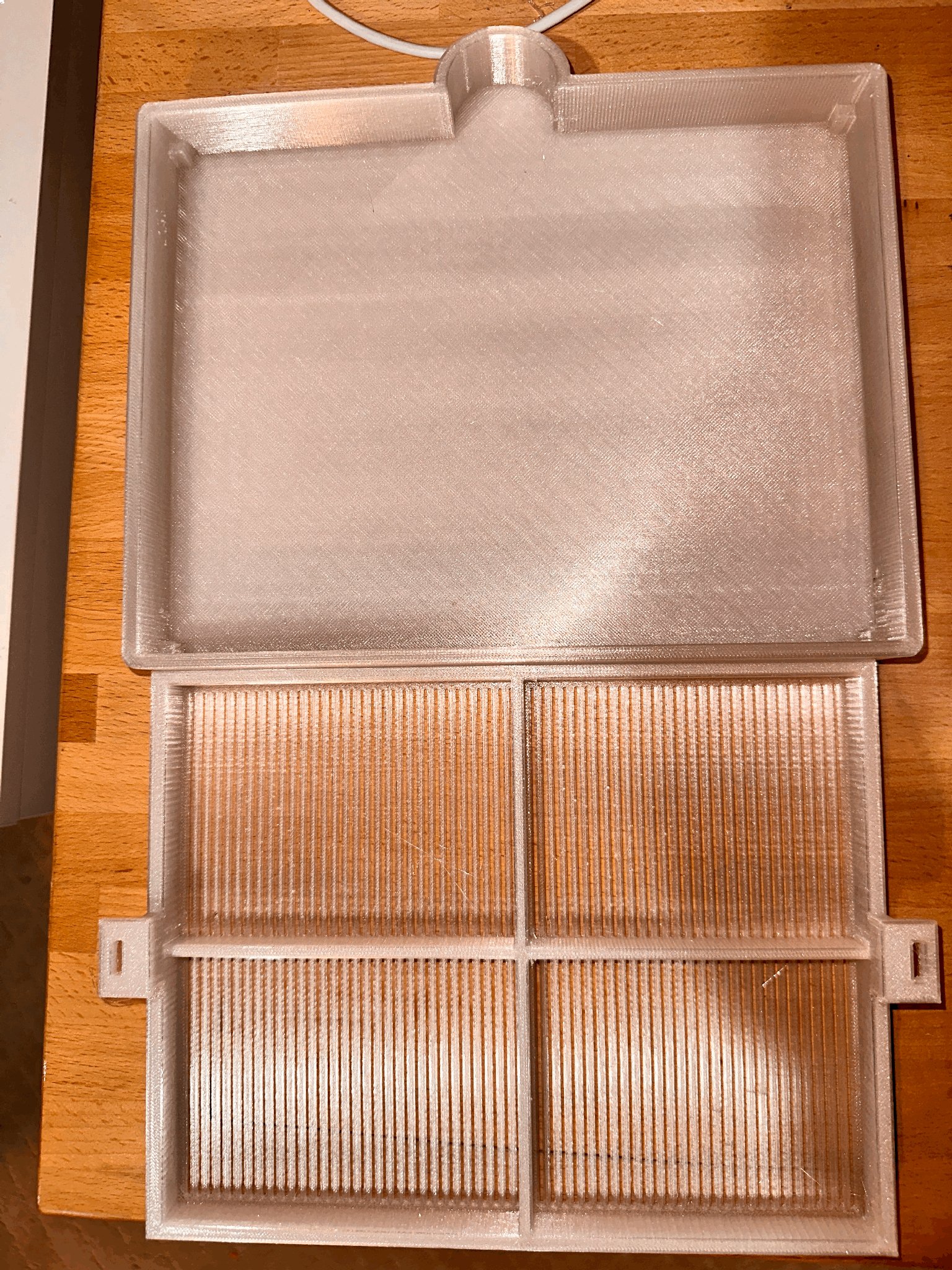 Khay rau mầm kích thước tối ưu cho máy in Prusa MK3