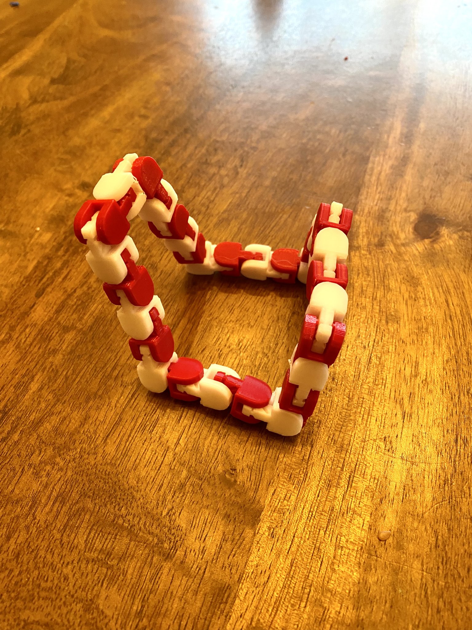 Dây xích Fidget Wacky Track với 24 liên kết nhiều màu sắc