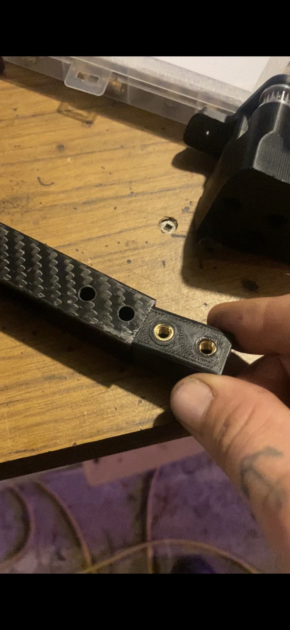 Các bộ phận x-ray bằng sợi carbon cho gantry Voron V2.4R2 và Trident