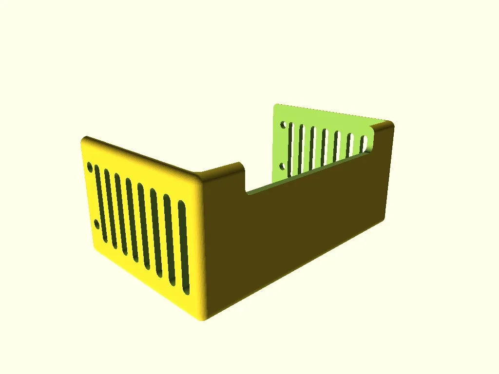 Nắp PSU tùy chỉnh cho nguồn điện 12 VDC 25 amps