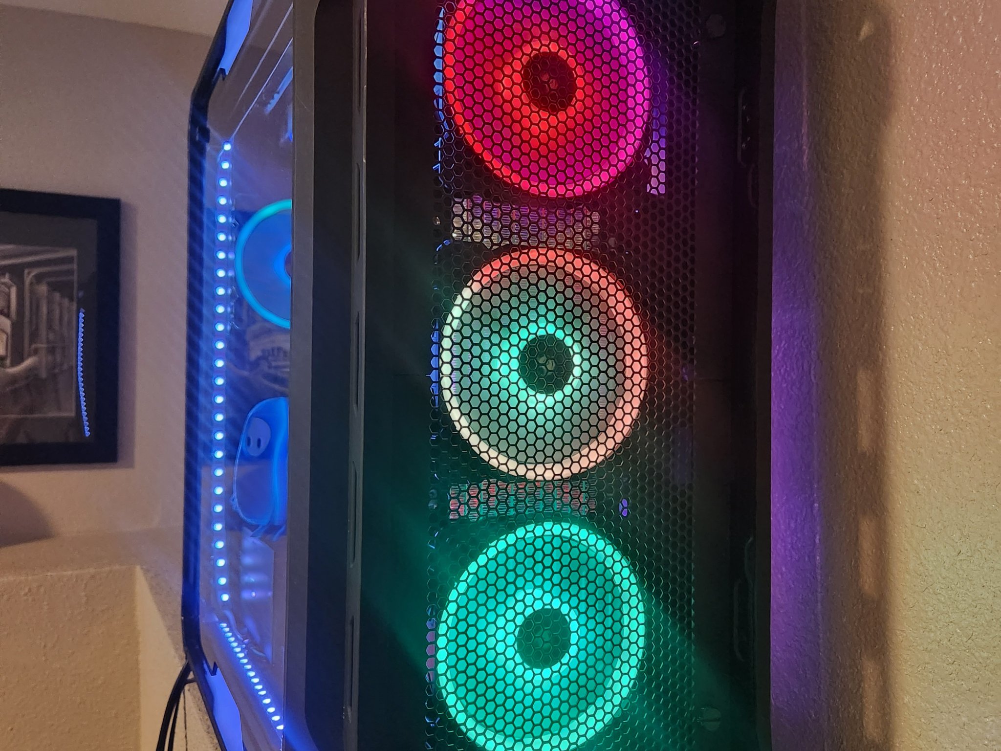 Mặt trước lưu thông không khí cho Cougar Panzer EVO