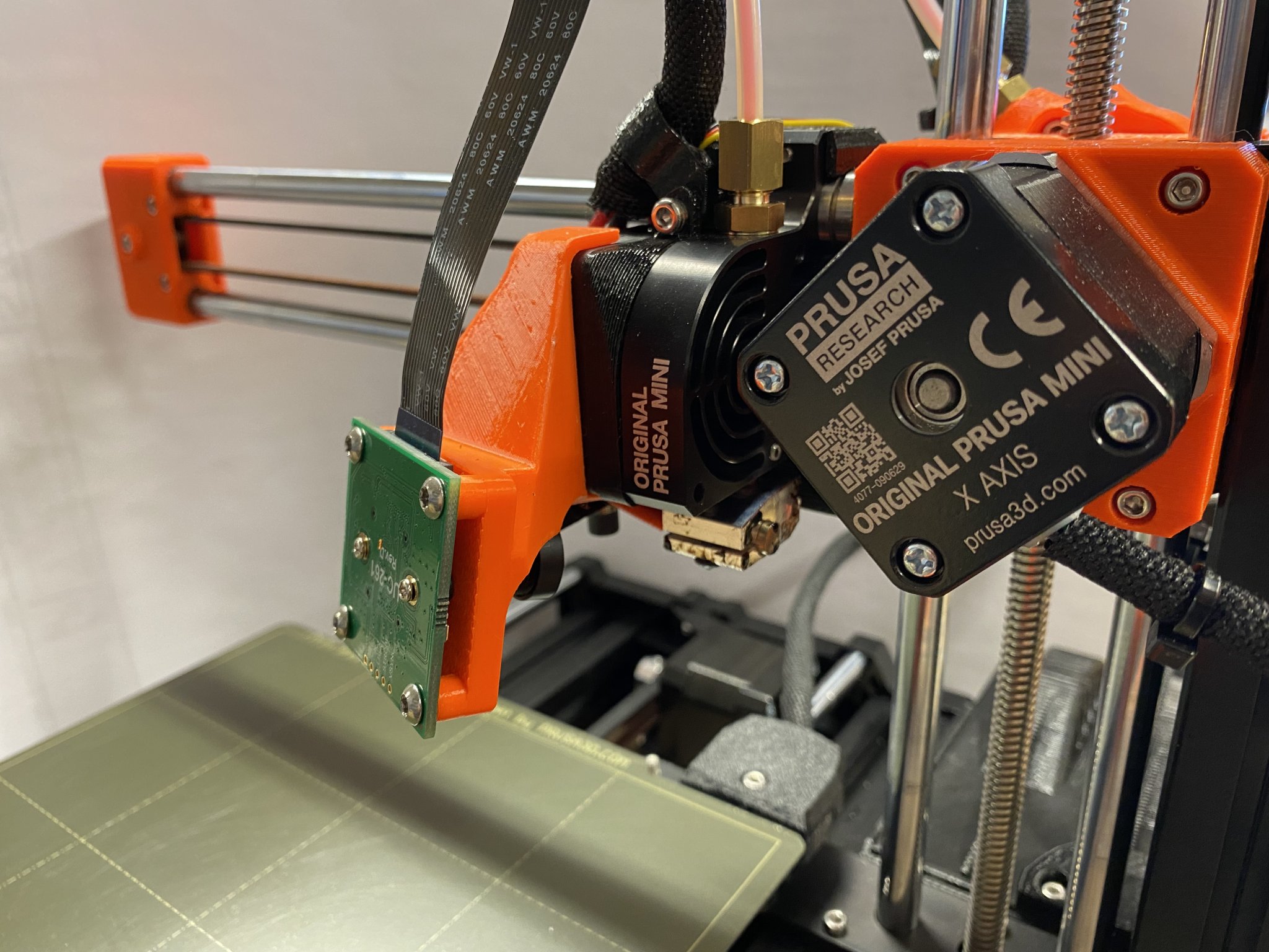 Giá đỡ camera cho Prusa Mini với Arducam OV5647 và ống kính M12