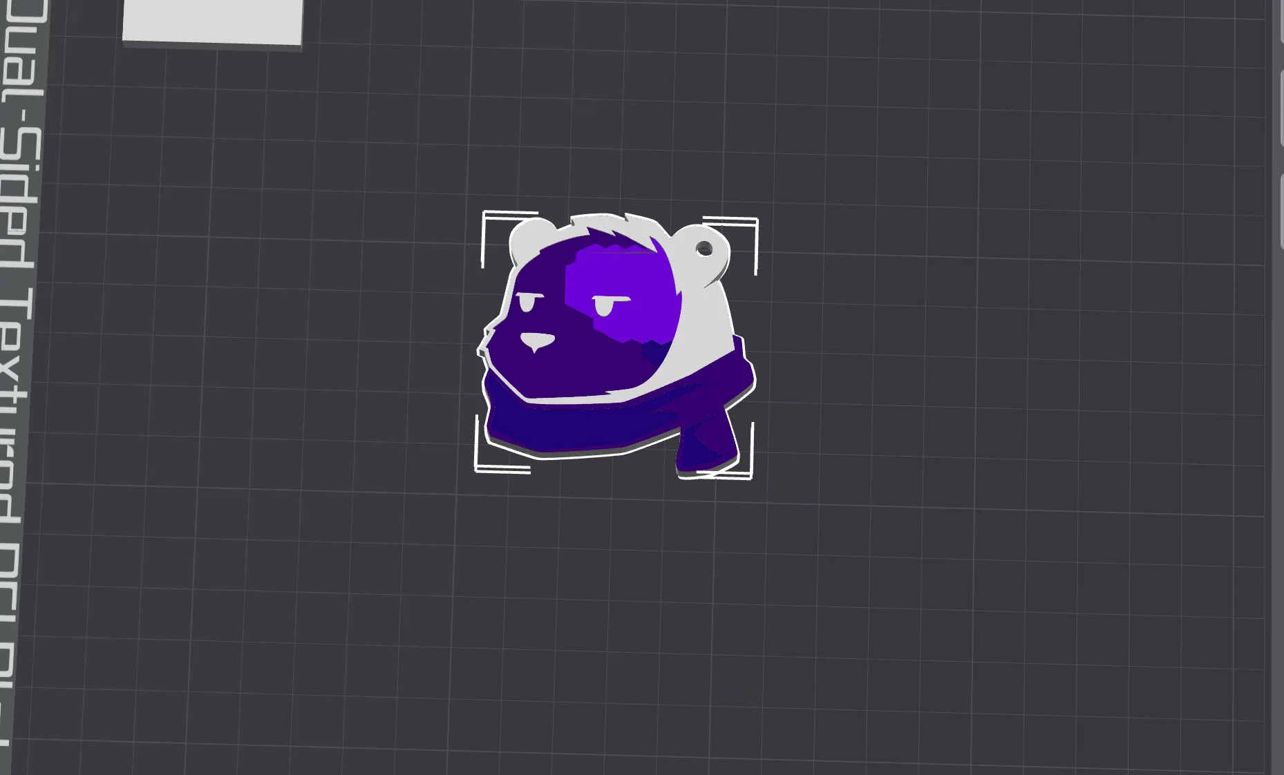 Móc khóa gấu Bắc Cực GigaBots dễ thương