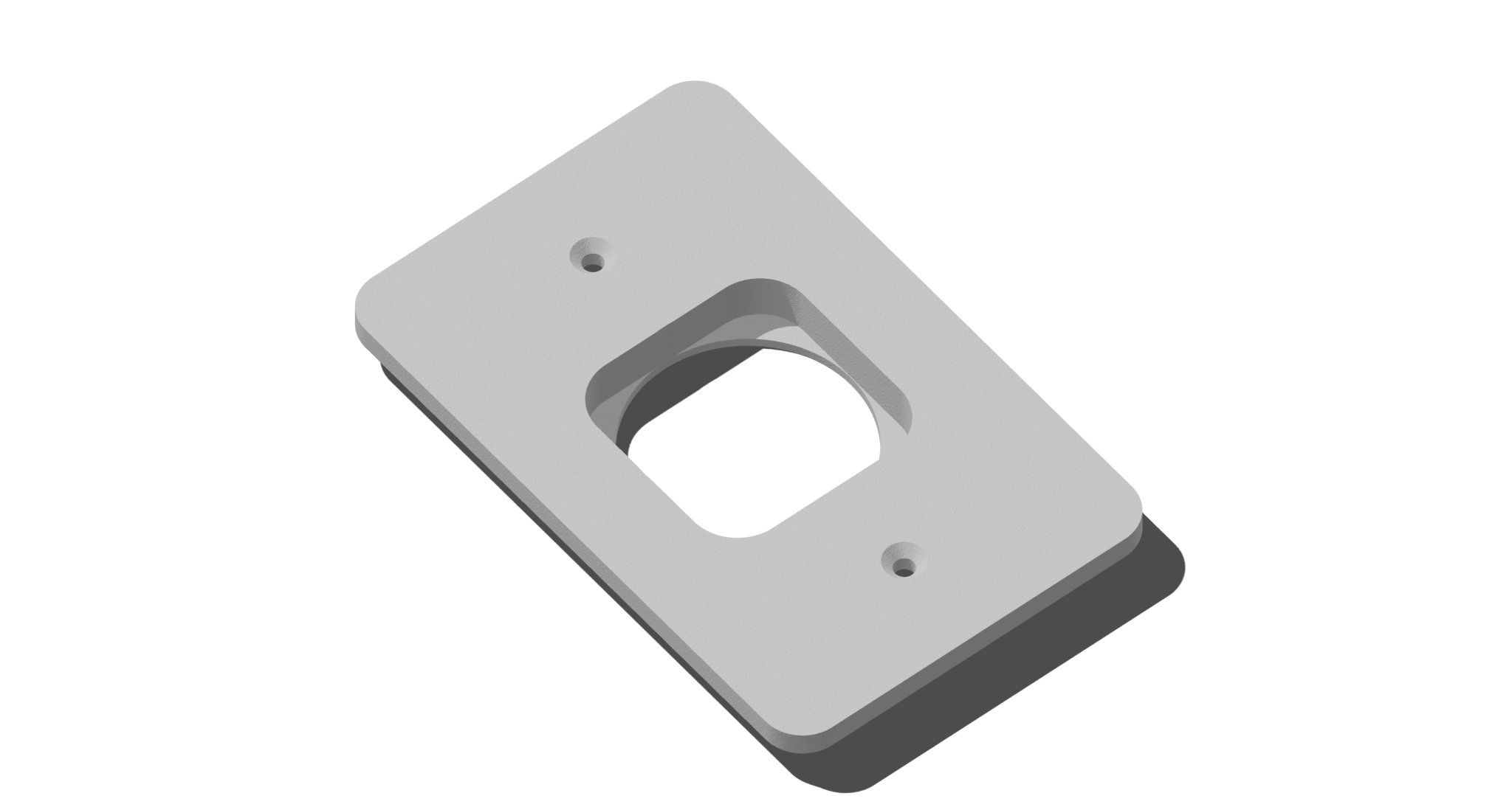 Bảng mặt gắn tường cho công tắc mini không dây Aqara