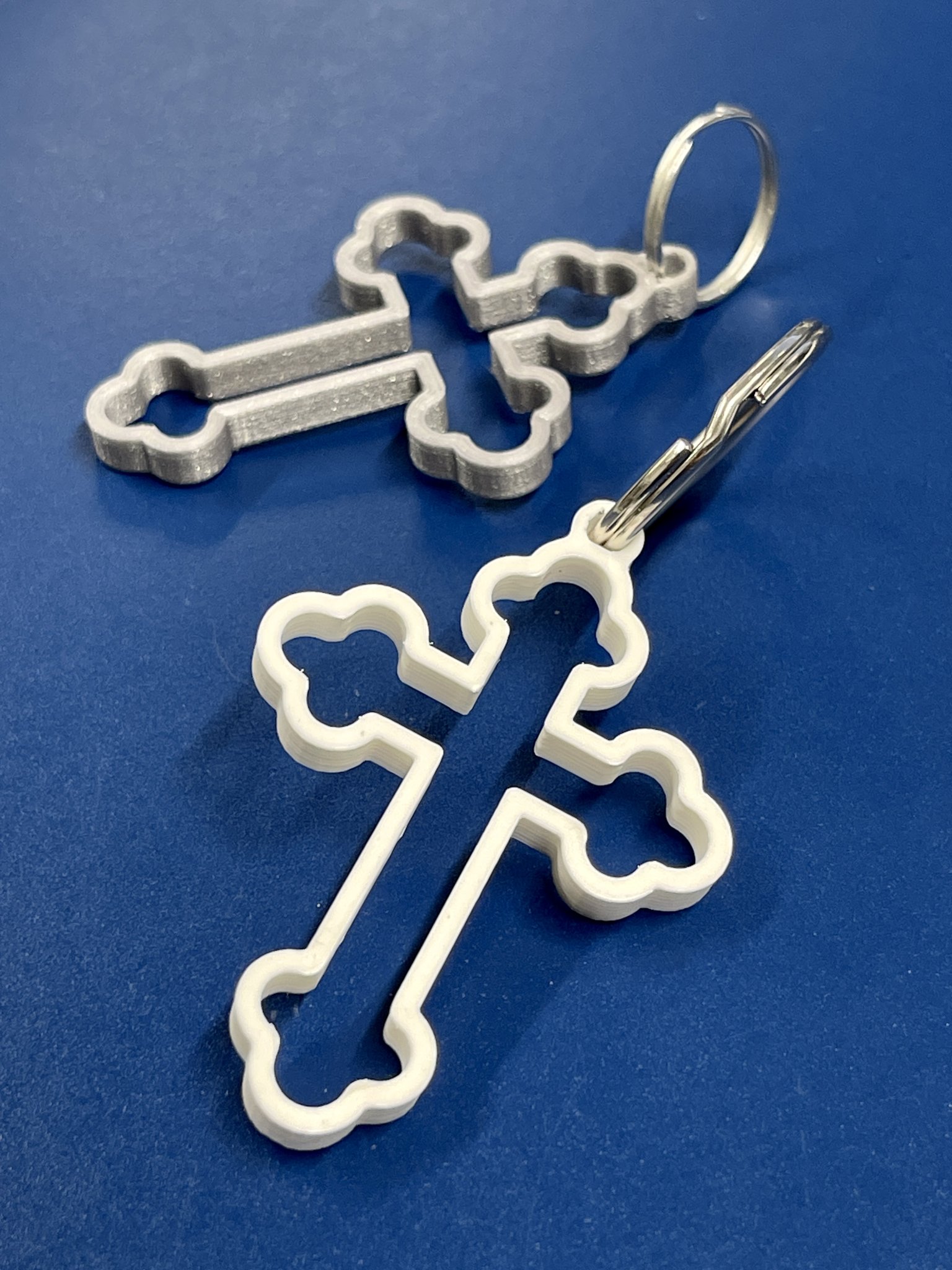 Móc chìa khóa thánh giá Chính thống rỗng