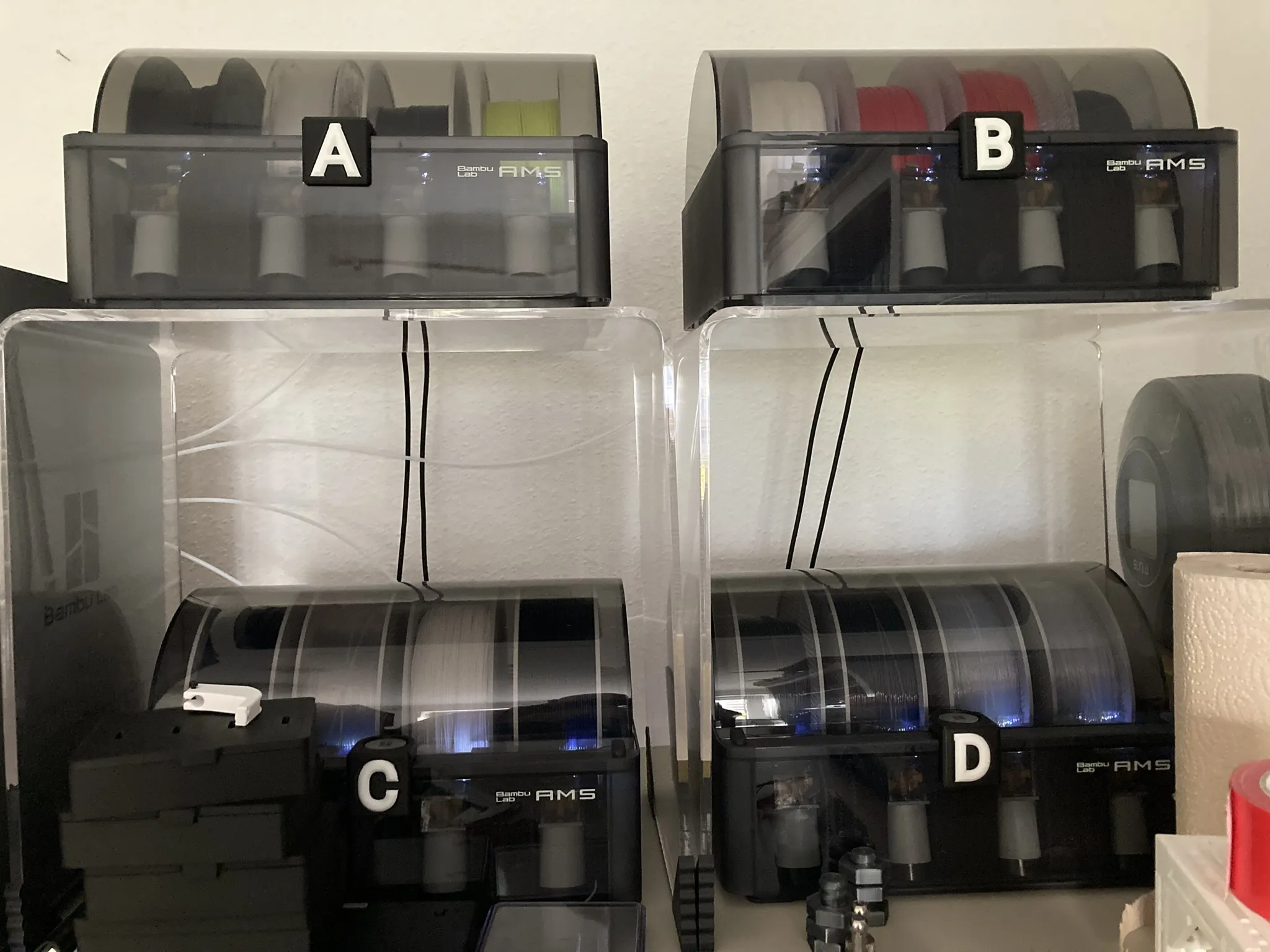 Thẻ định danh AMS cho máy in 3D Bambu Lab