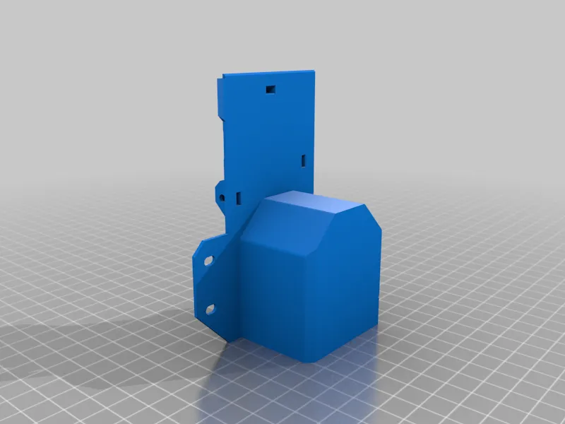 Nắp PSU Prusa i3 MK3 với cổng nguồn phía sau - Lỗ cắm cố định