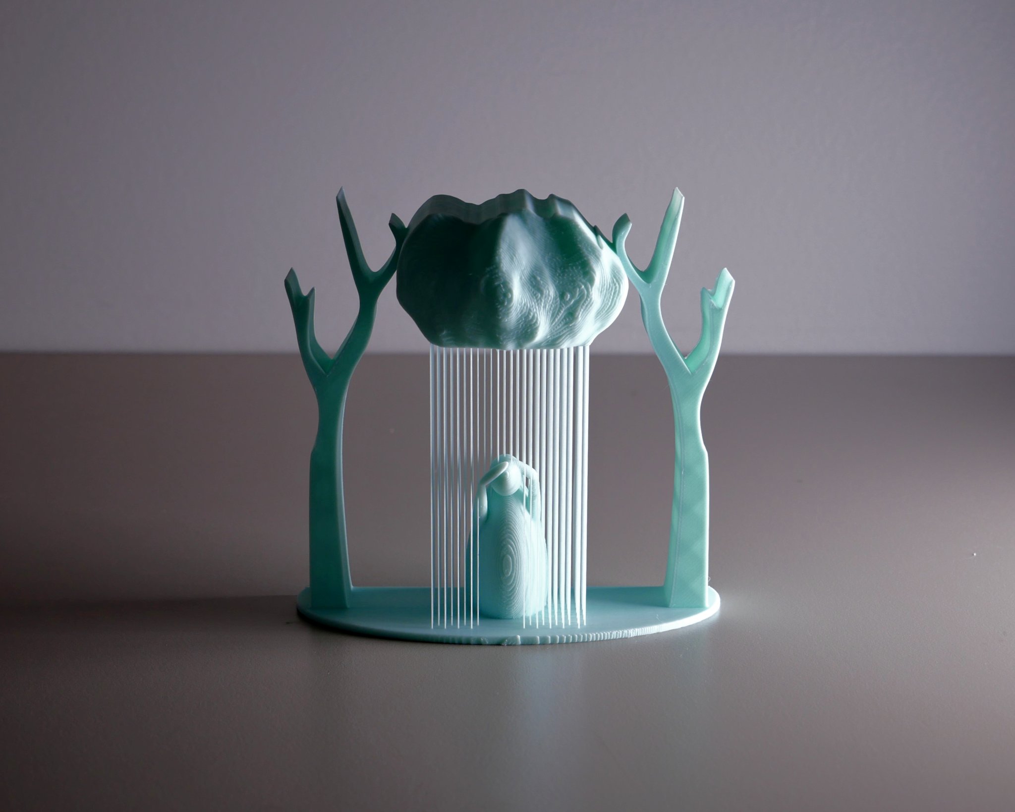 Nghệ thuật dây "Cô Đơn" thể hiện sức khỏe tâm thần