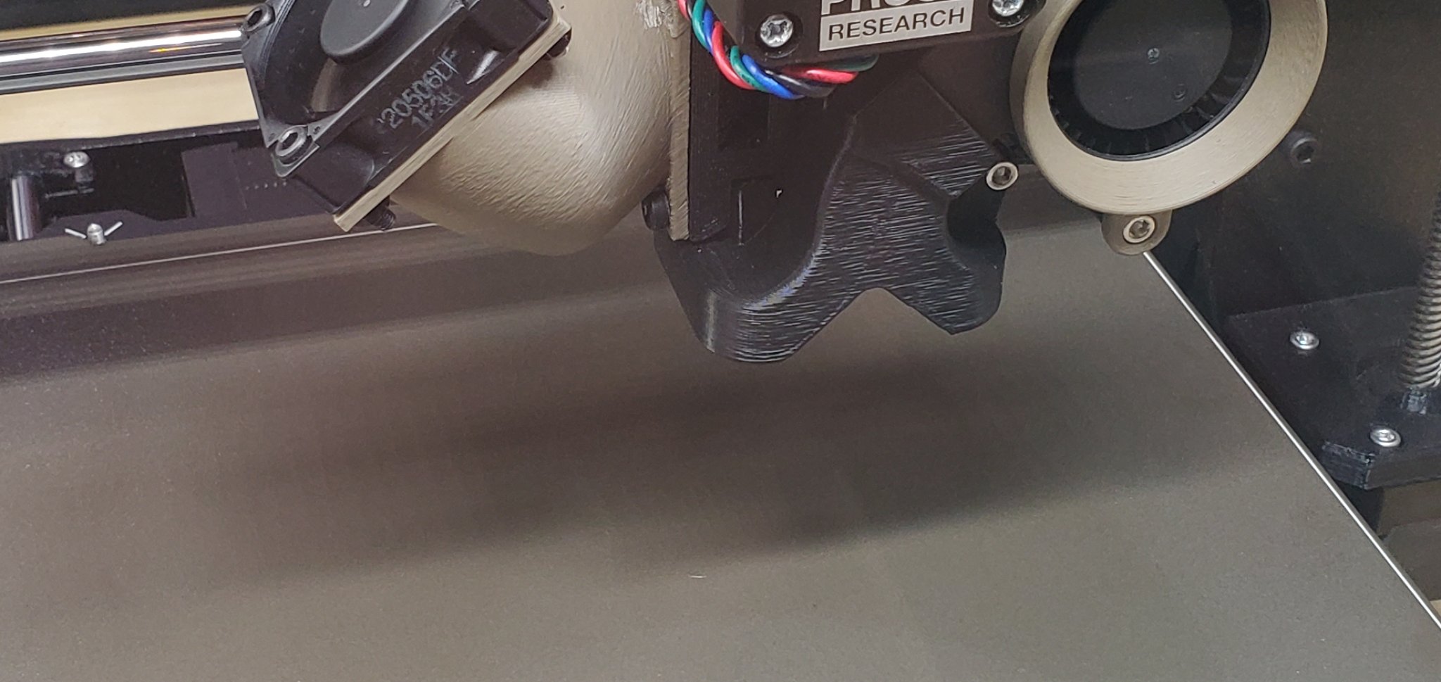 Giá đỡ quạt 40mm hướng lên cho máy in 3D