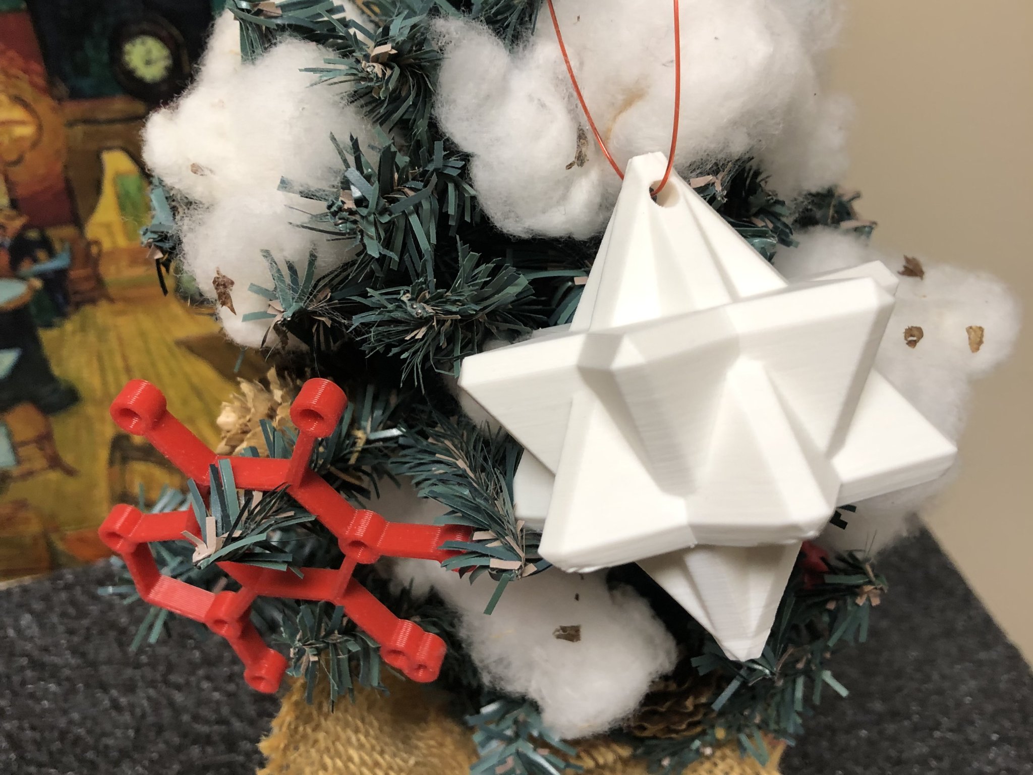 Mô hình Merkabah trang trí đôi cho mùa lễ hội