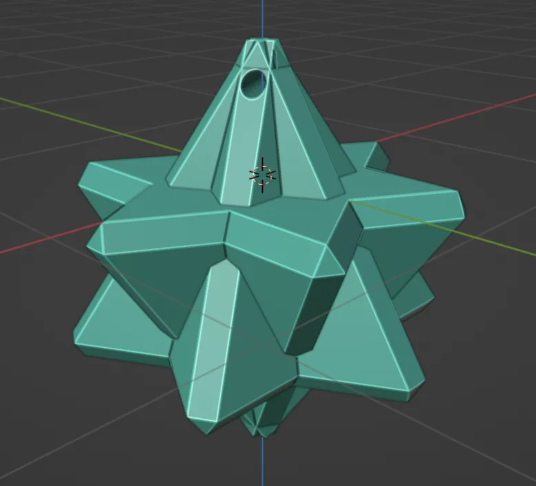 Mô hình Merkabah trang trí đôi cho mùa lễ hội