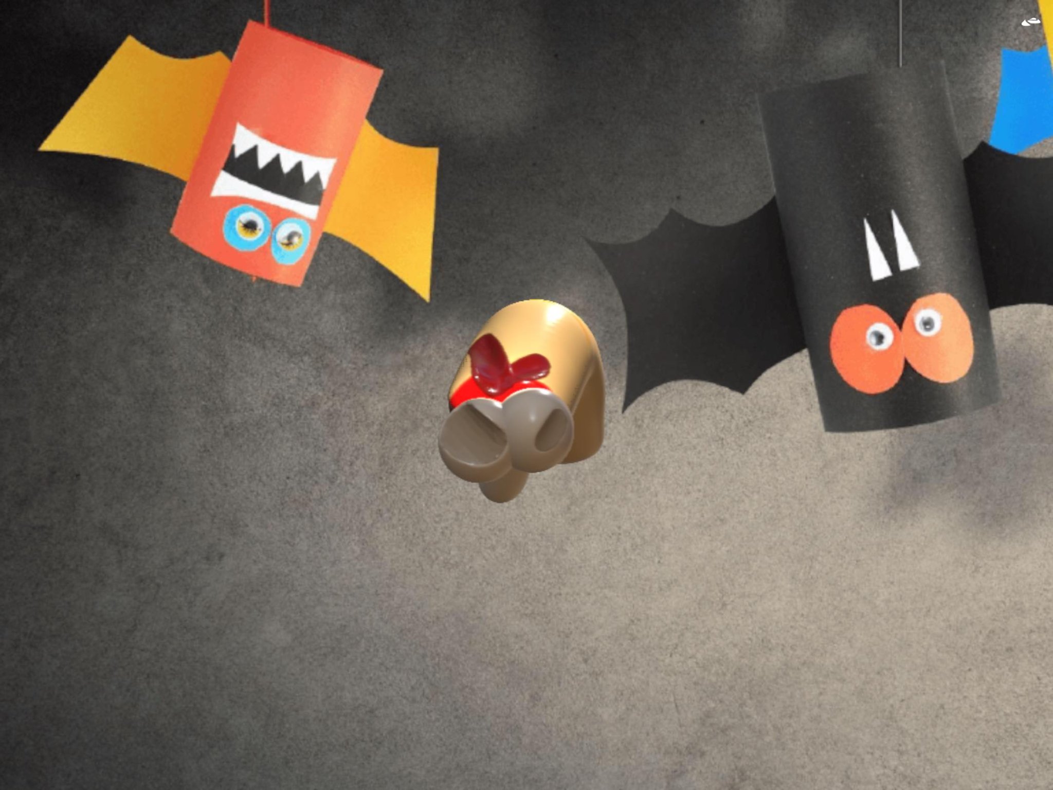 Ngón tay và xương Halloween cho in 3D