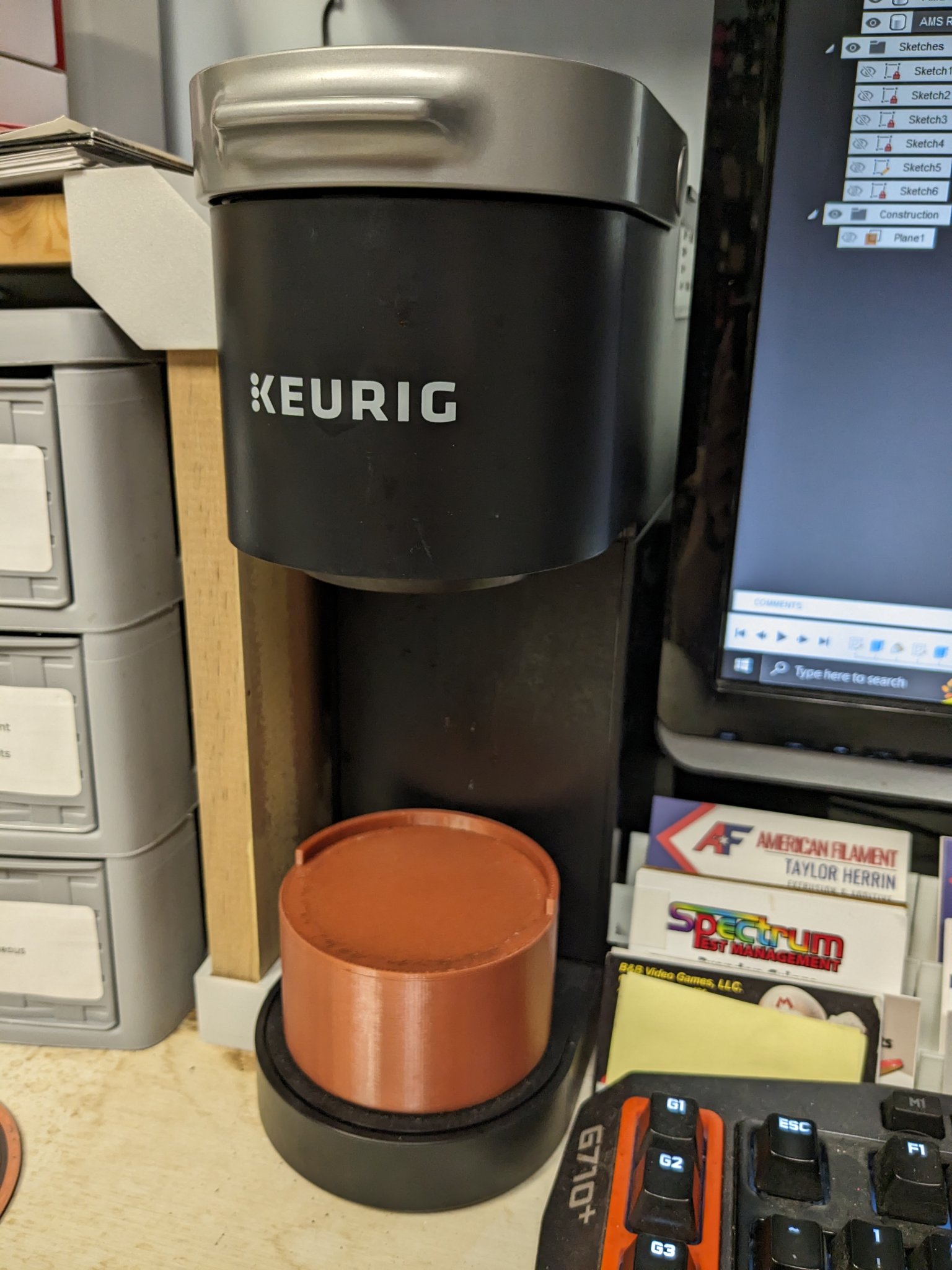 Giá đỡ cốc tiêu chuẩn cho máy pha cà phê Keurig K-Mini