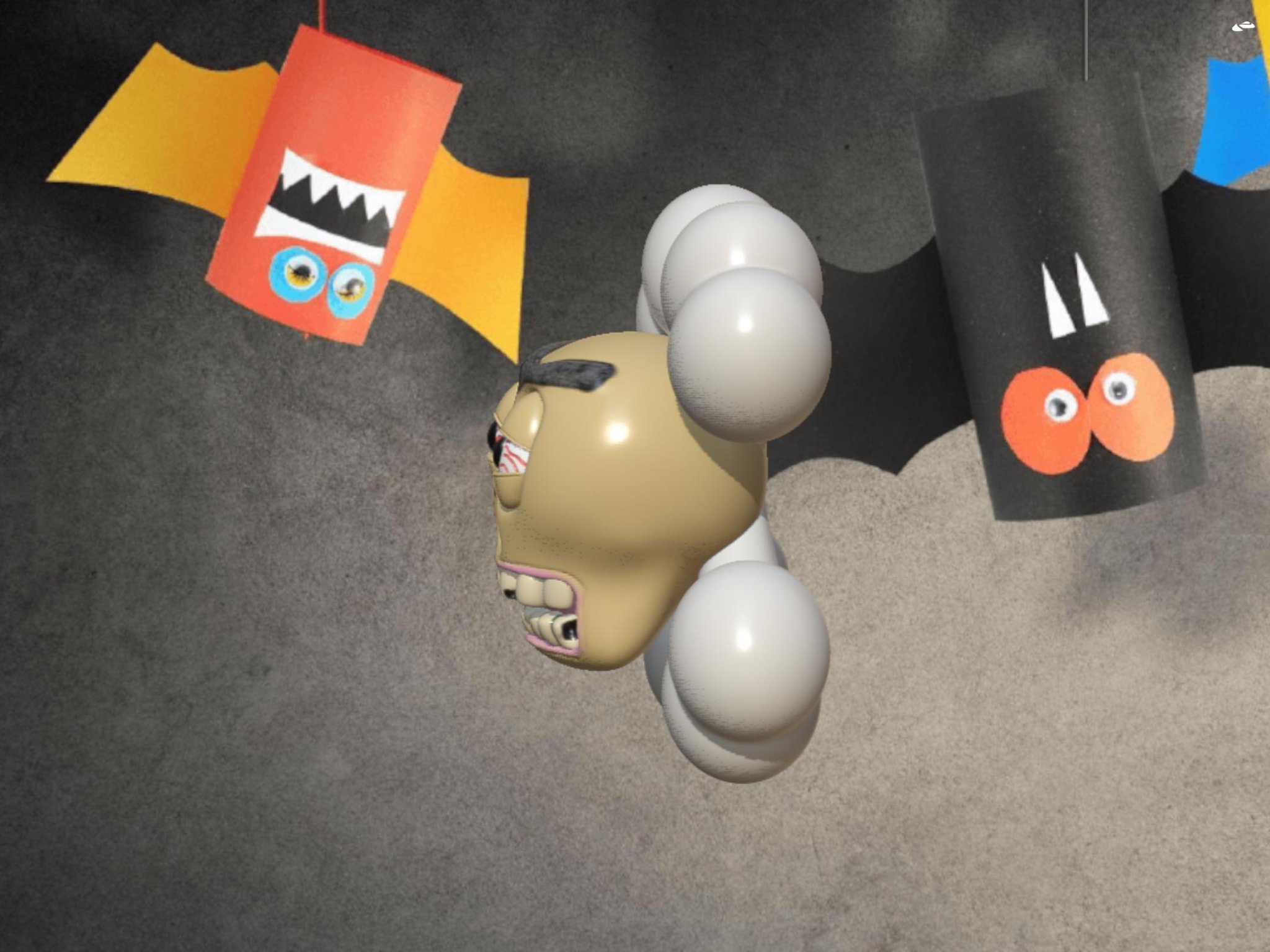 Bộ xương đầu lâu Halloween độc đáo