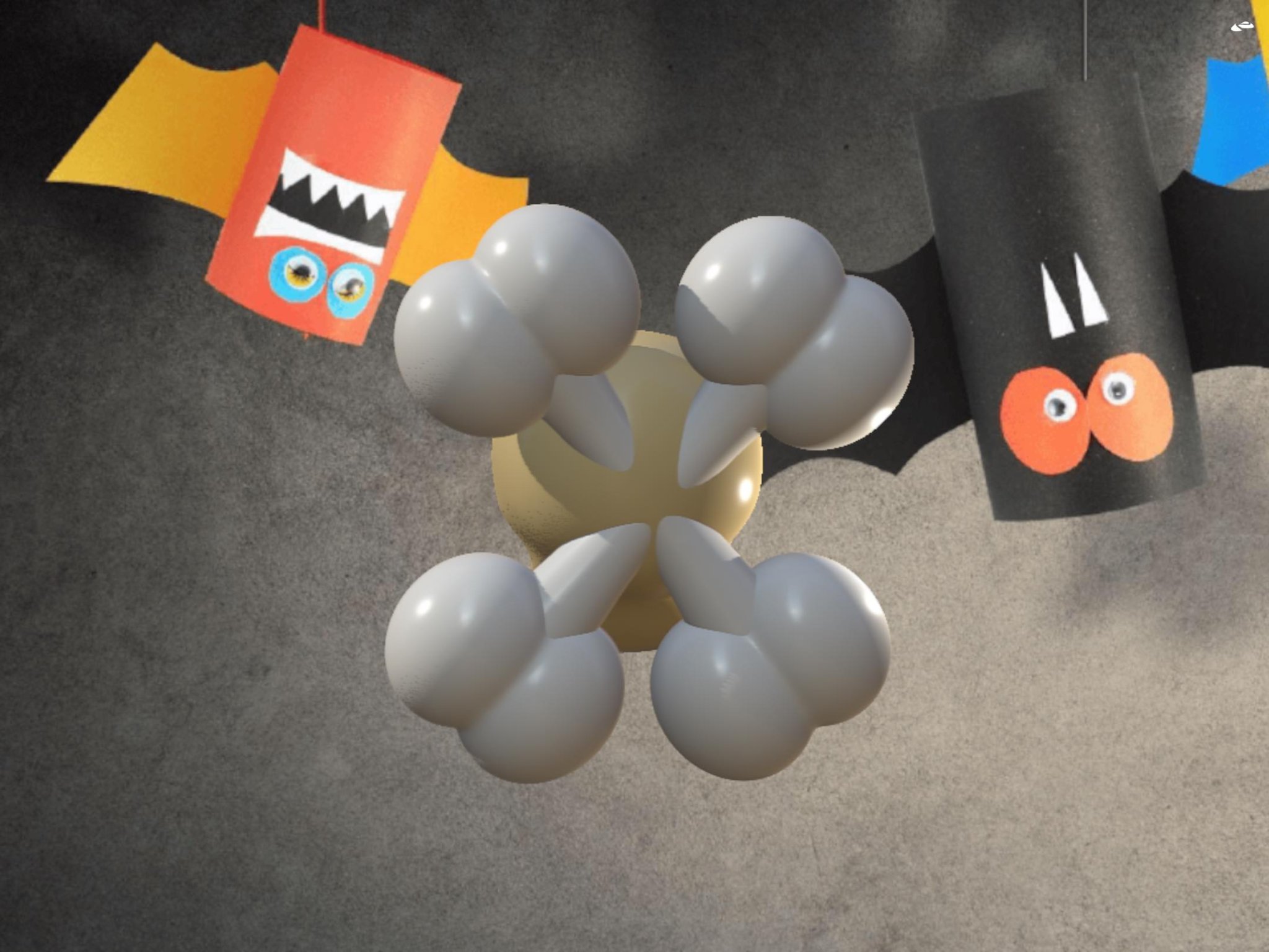 Bộ xương đầu lâu Halloween độc đáo