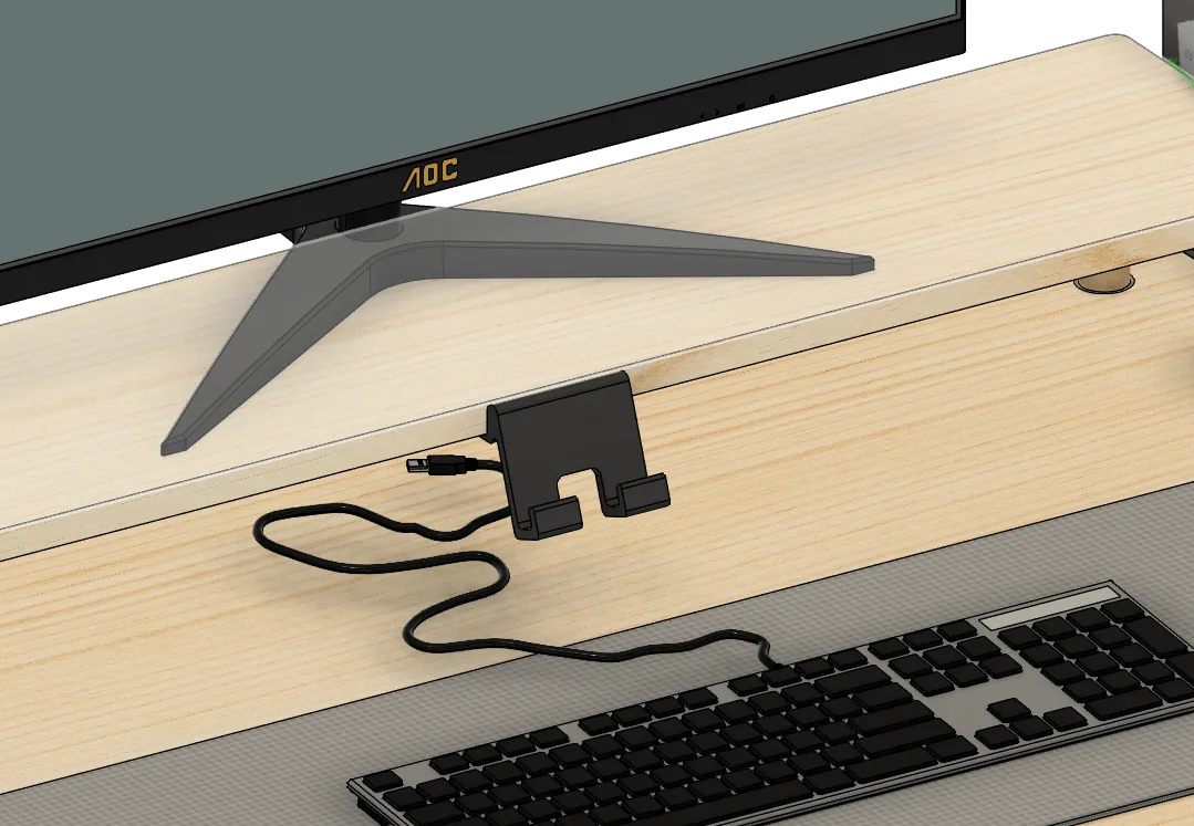 Giá đỡ điện thoại và máy tính bảng cho bàn làm việc