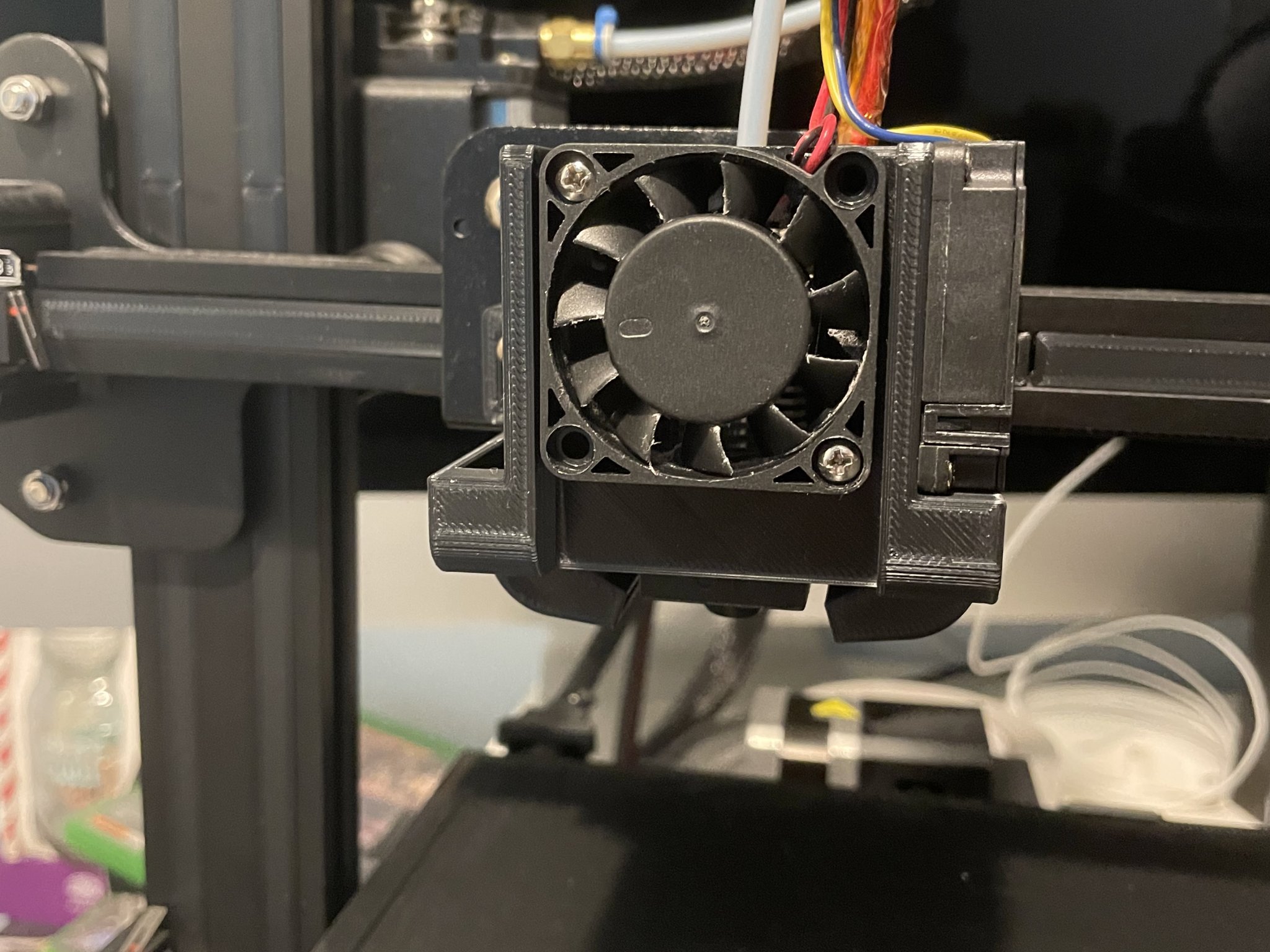 Dual 4010 Mini Satsana cho Ender 3 V2 (Chiều cao có thể điều chỉnh)