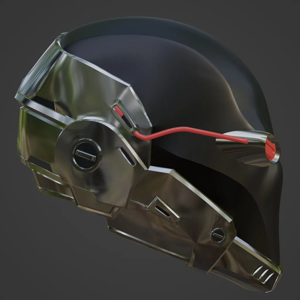 Mặt nạ Cyber DeathStroke V2 cho cosplay