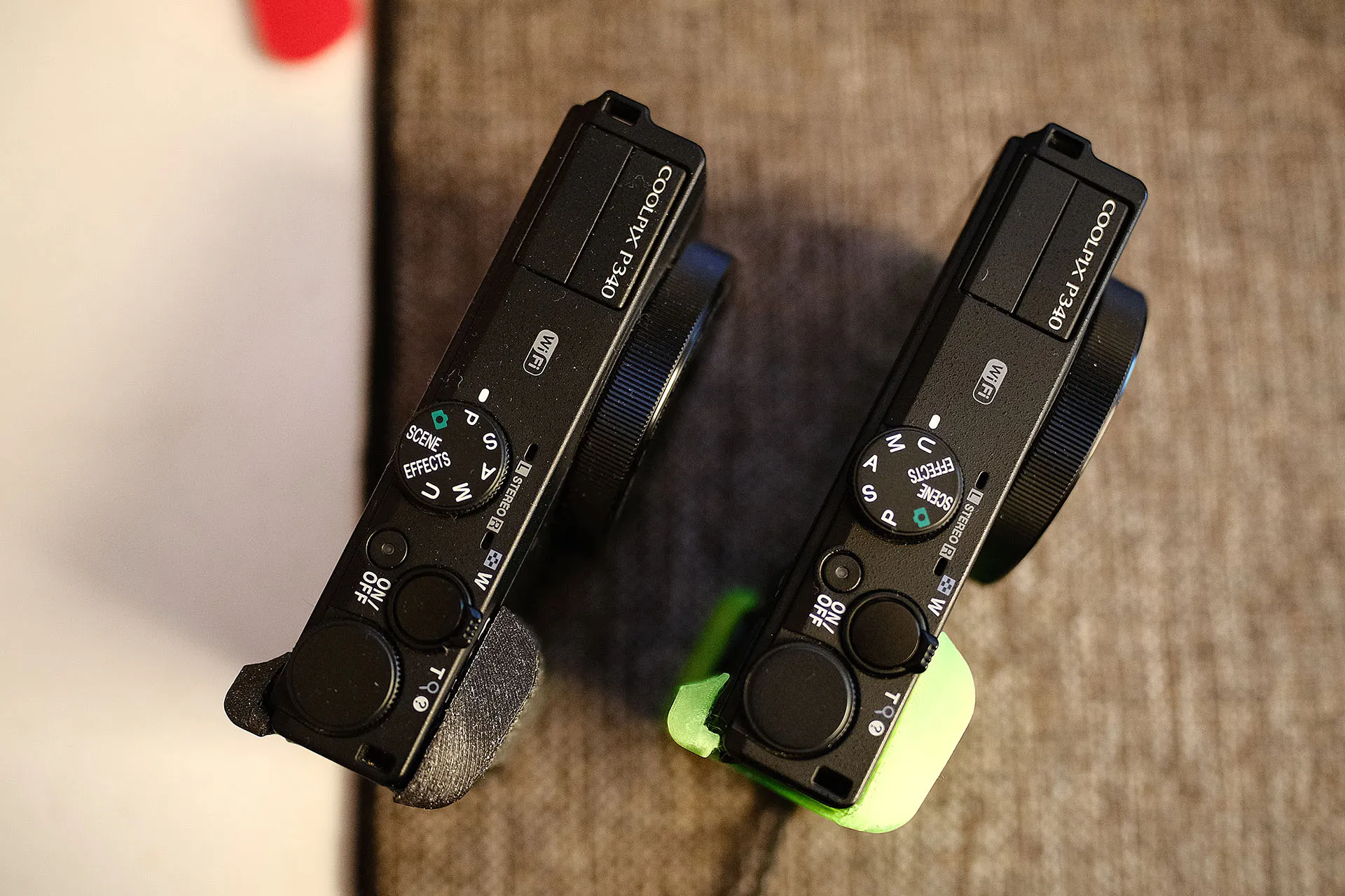 Cán cầm và đế chân máy Arca cho Nikon P300 series