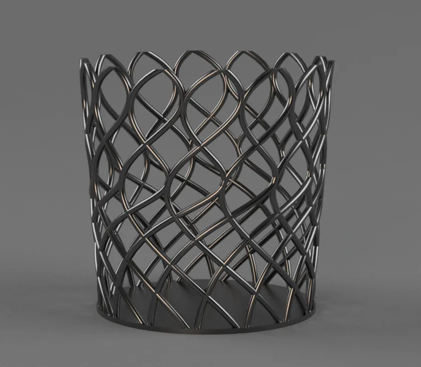 Thùng rác bàn làm việc phong cách độc đáo