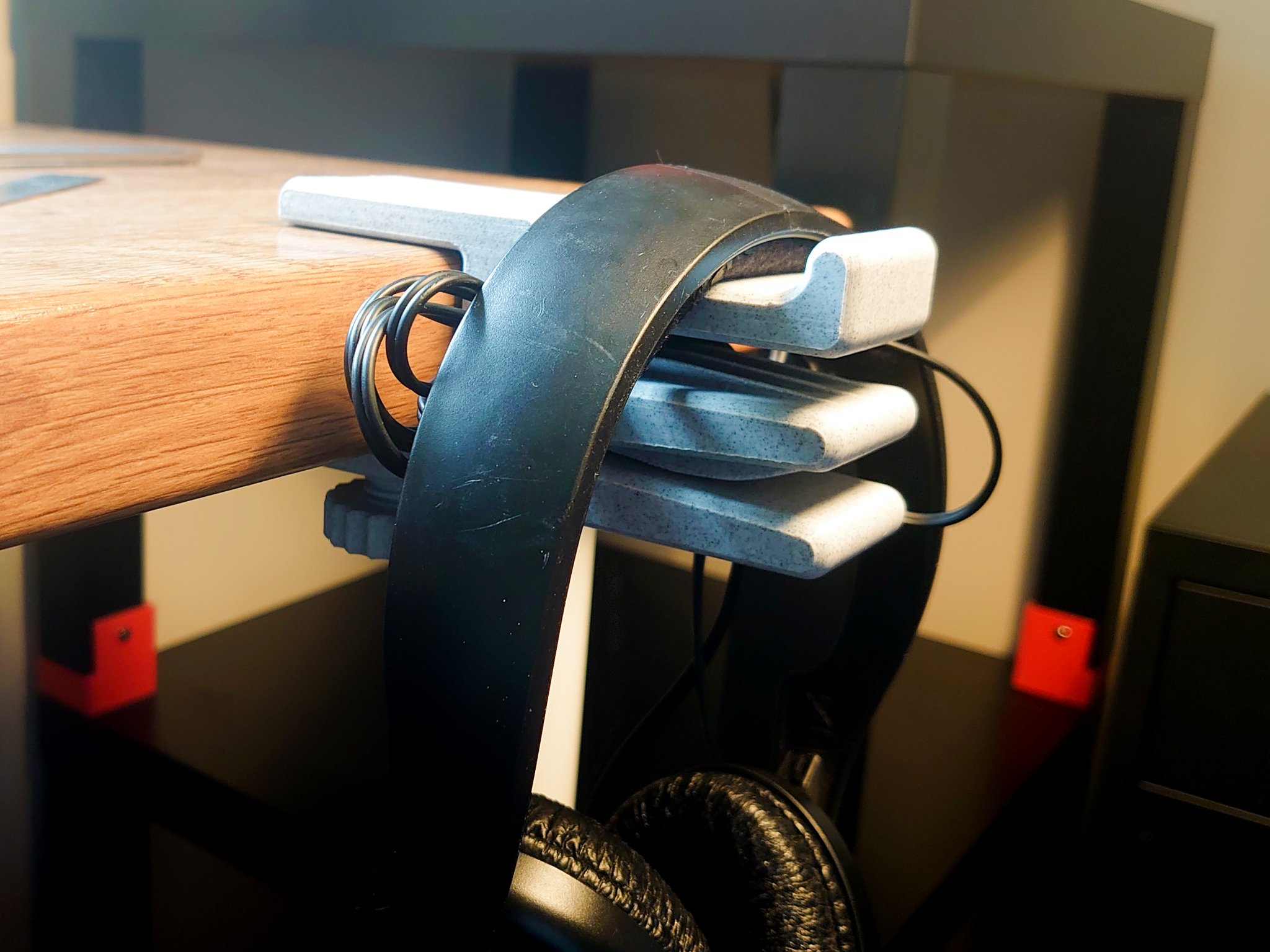 Giá đỡ tai nghe gắn bàn cho tai nghe tối đa 40mm