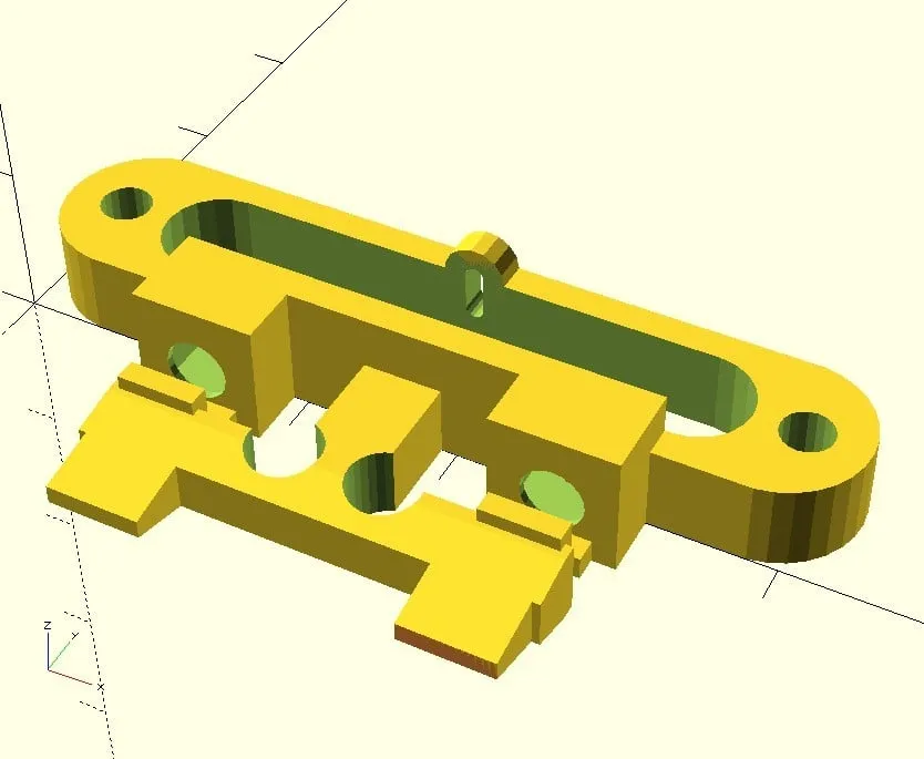Khối nút điều chỉnh phù hợp với gimbal của dòng Multiplex MPX...