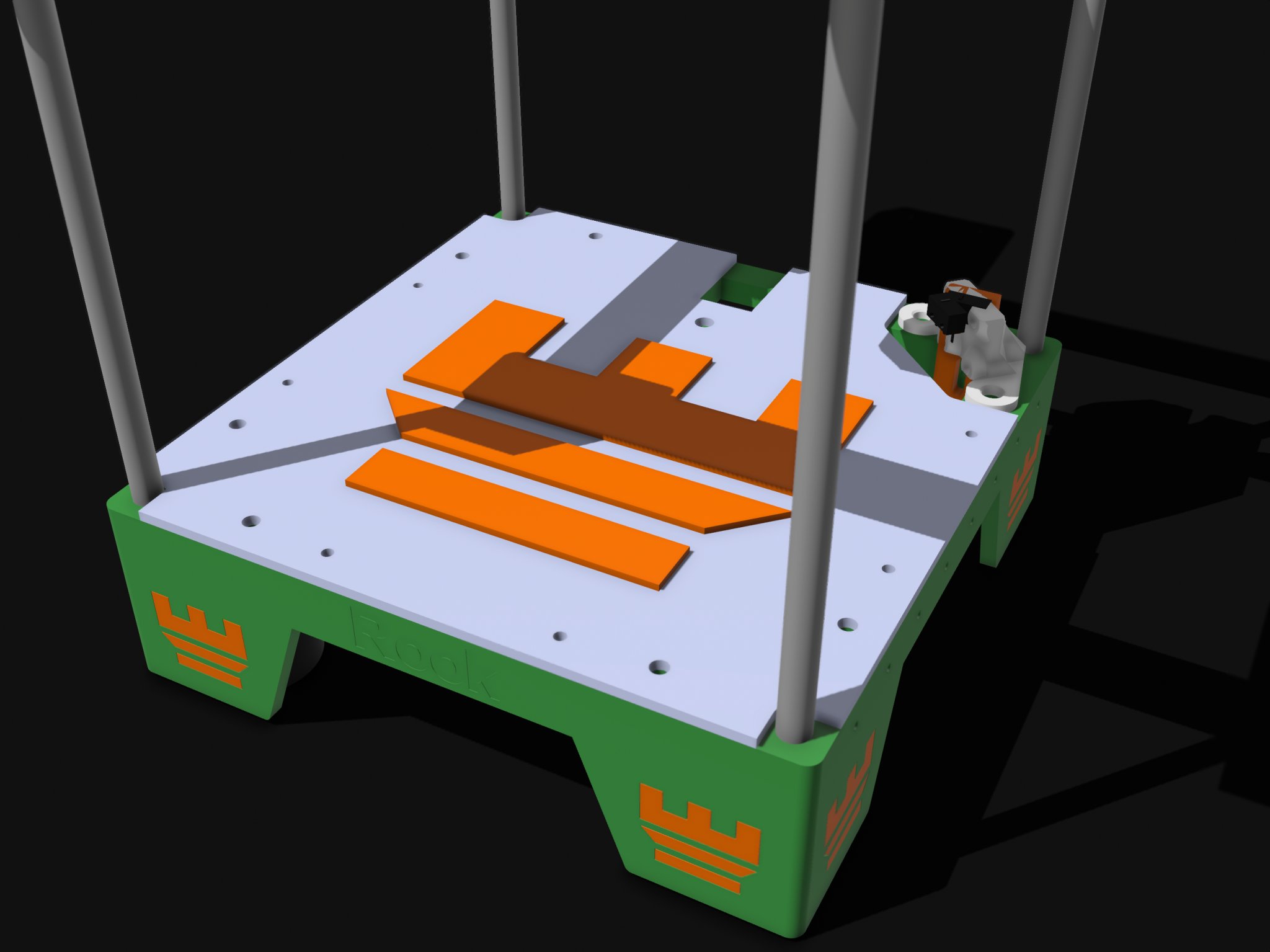 Bảng bảo vệ điện tử cho Rook MK1.1 với lỗ cắt cho Z-Endstop ...