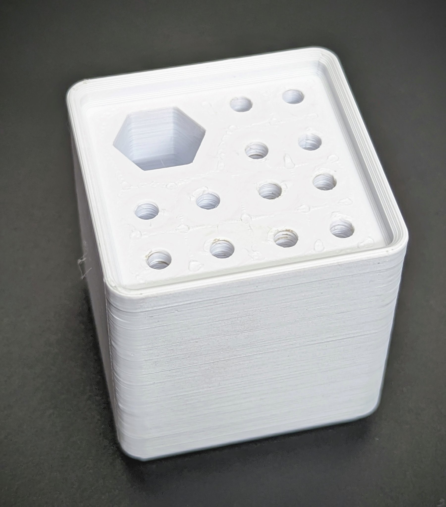 Giá đỡ 6U Gridfinity cho công cụ làm mịn AFA