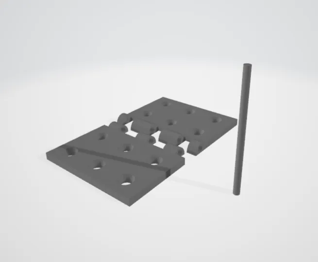 Bản lề V3 in từ PLA+ của ESUN