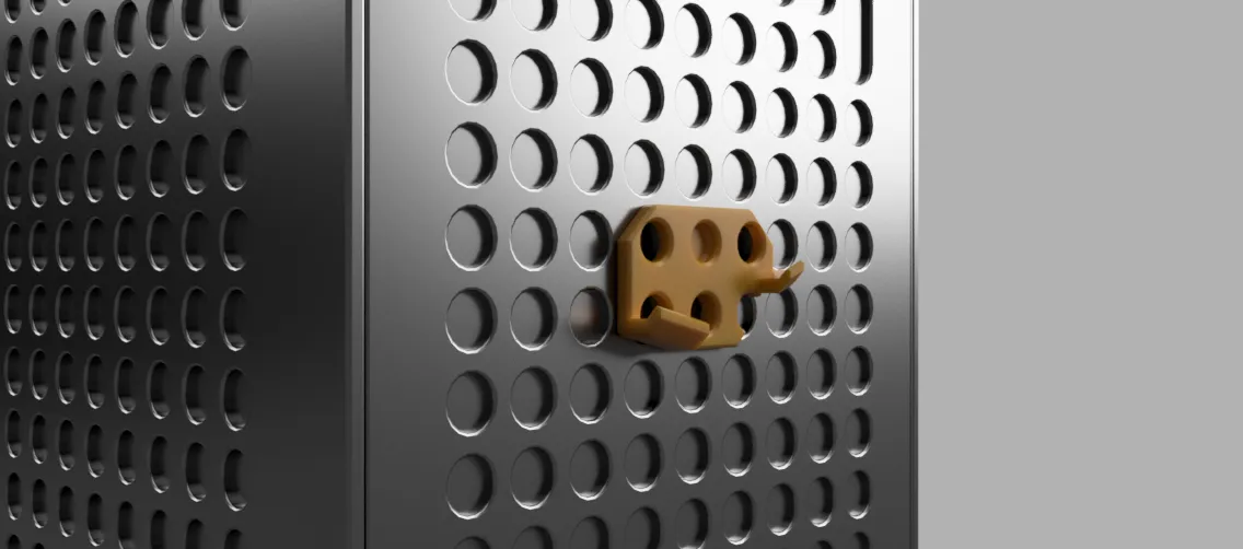 Giá đỡ thước cặp cho vỏ máy tính Cooler Master QUBE 500